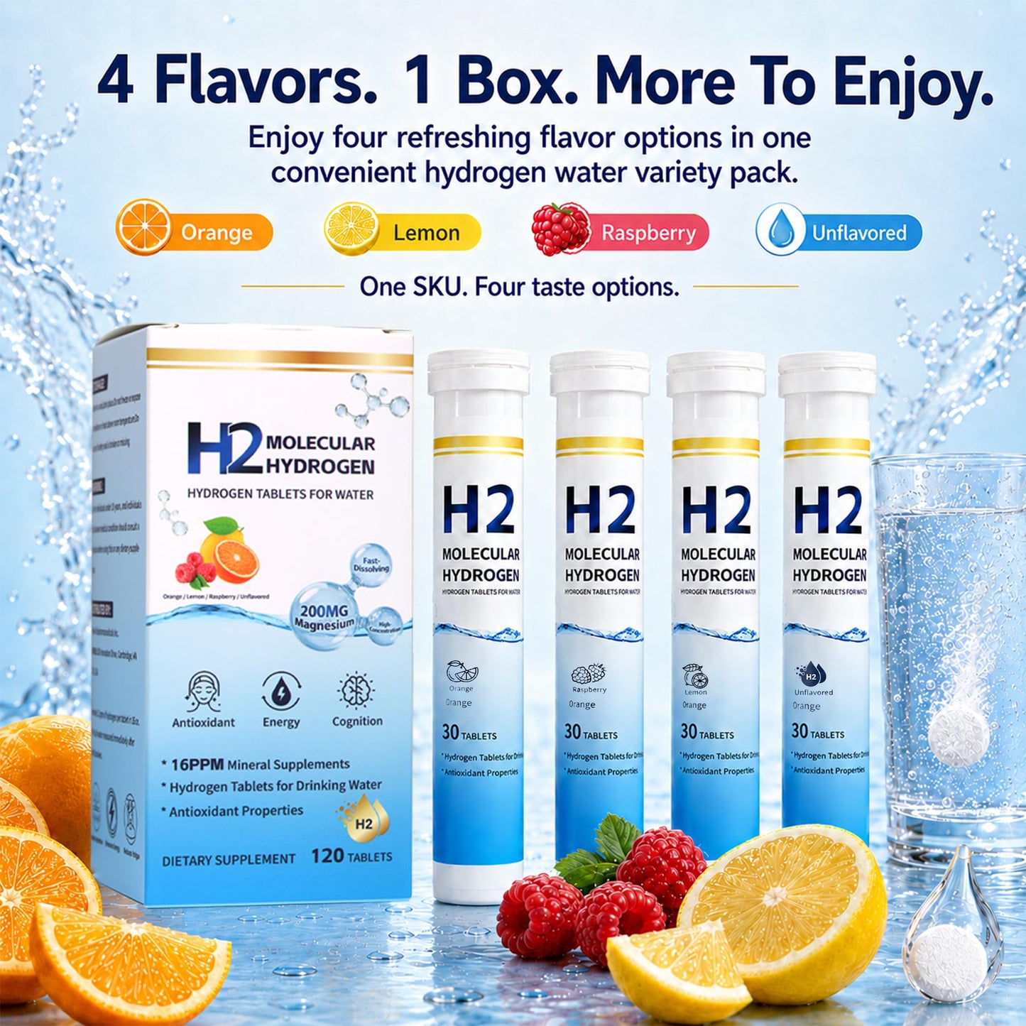 Crobirware Molecular Hydrogen Tablets 120 Count