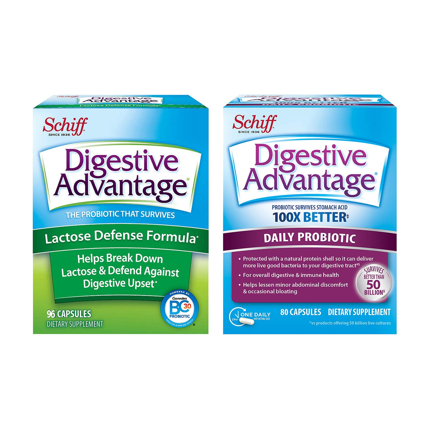 Digestive Advantage Daily Probiotic Capsule, 1 Count