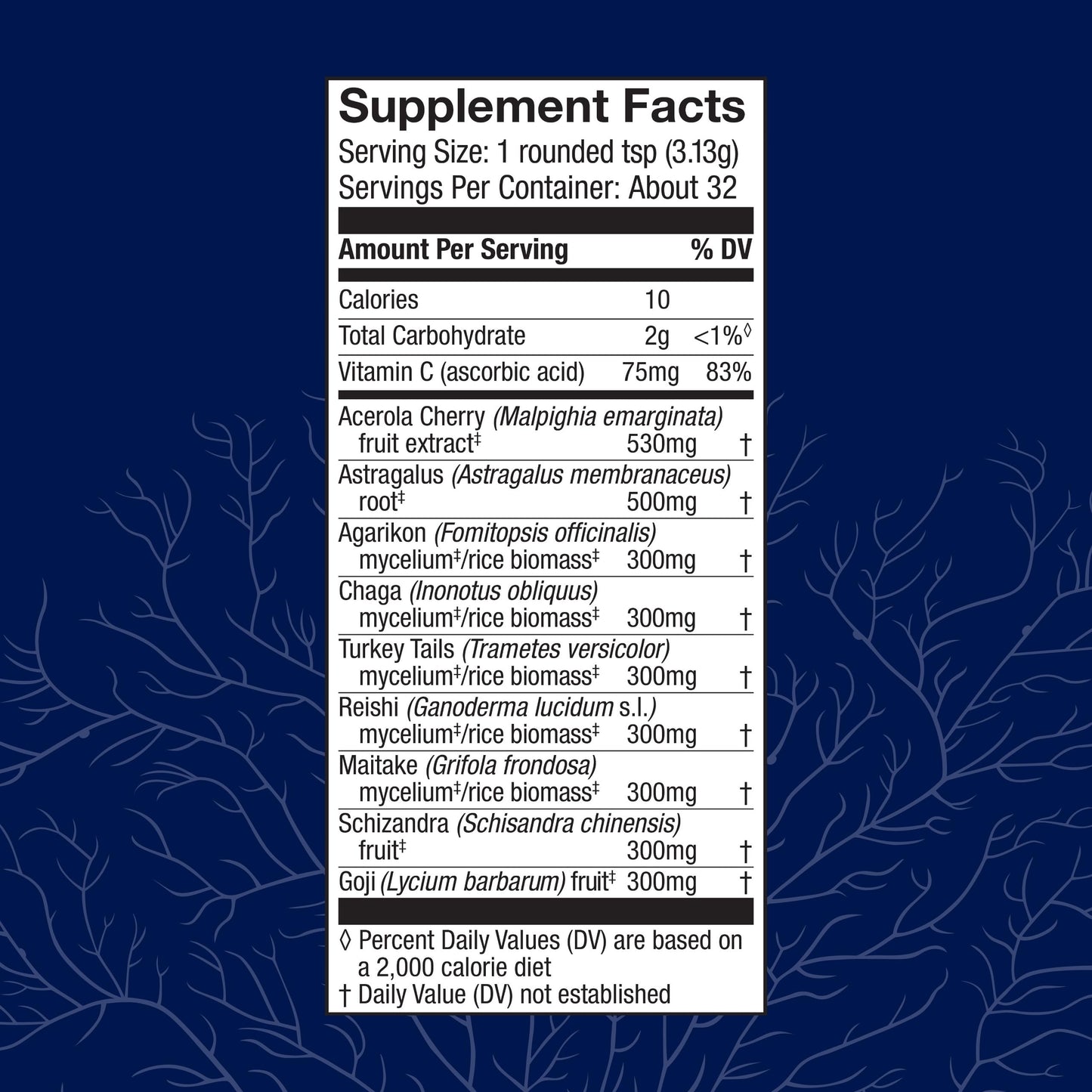 Host Defense MycoBotanicals Immune Powder, 3.5 oz