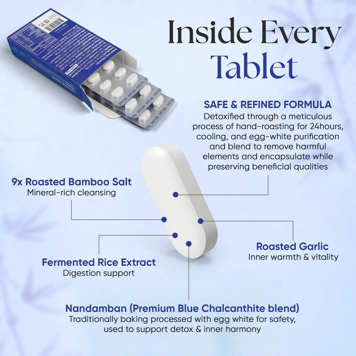 INSAN BAMBOO SALT Cell Guardian Bamboo Supplement Tablet 30