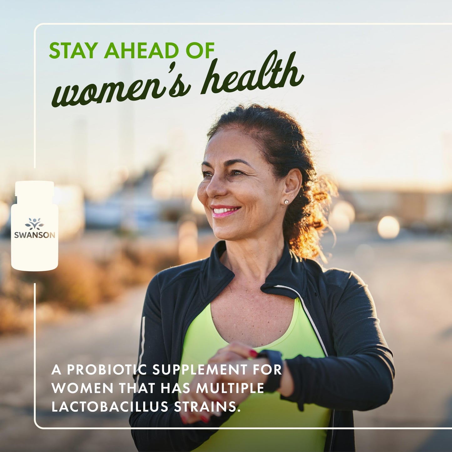 Swanson FemFlora Women's Probiotic for Feminine Digestive, Urinary, and Vaginal Health Support with 9 Billion CFU per Capsule, 60 Capsules