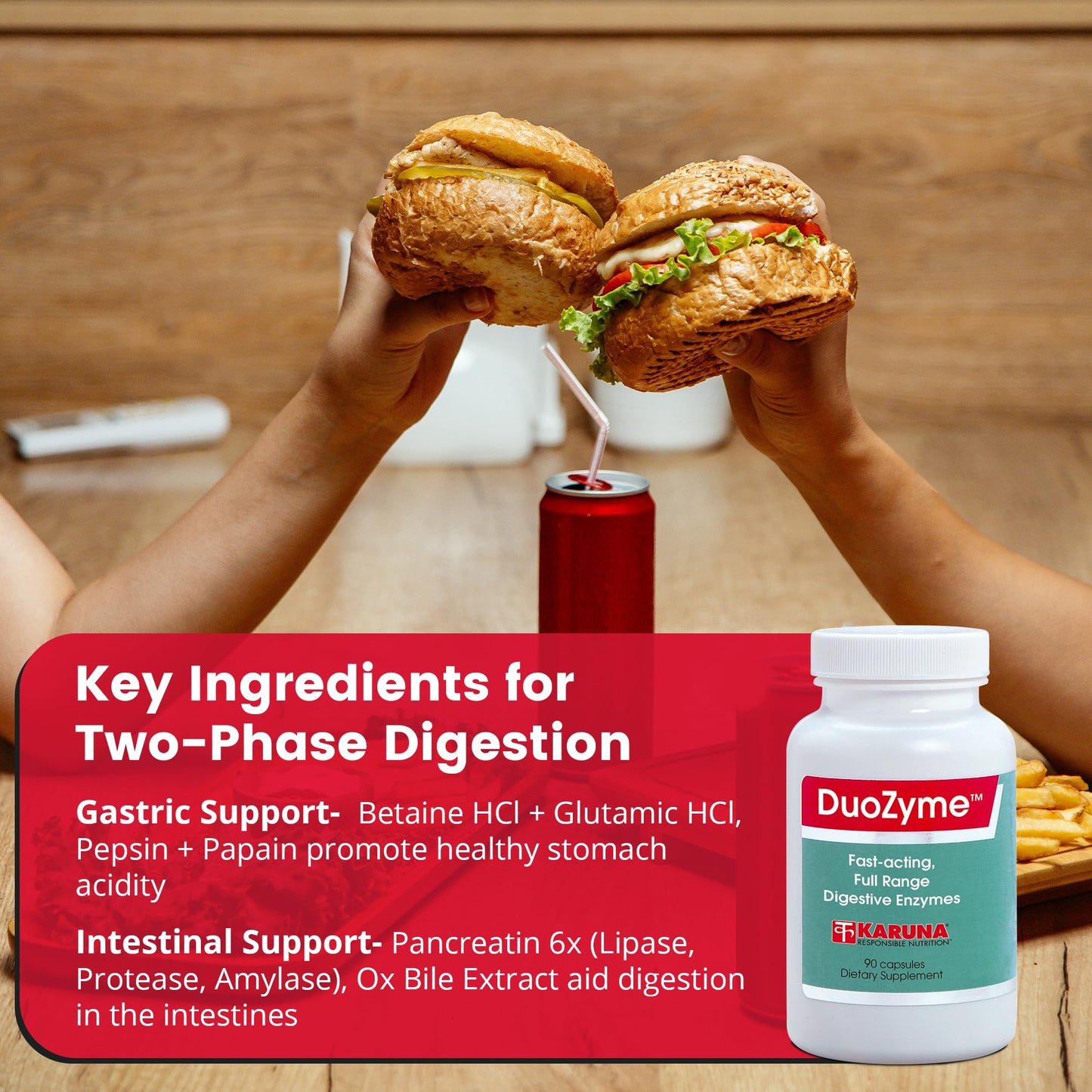 Karuna DuoZyme Capsule, 90 Capsules