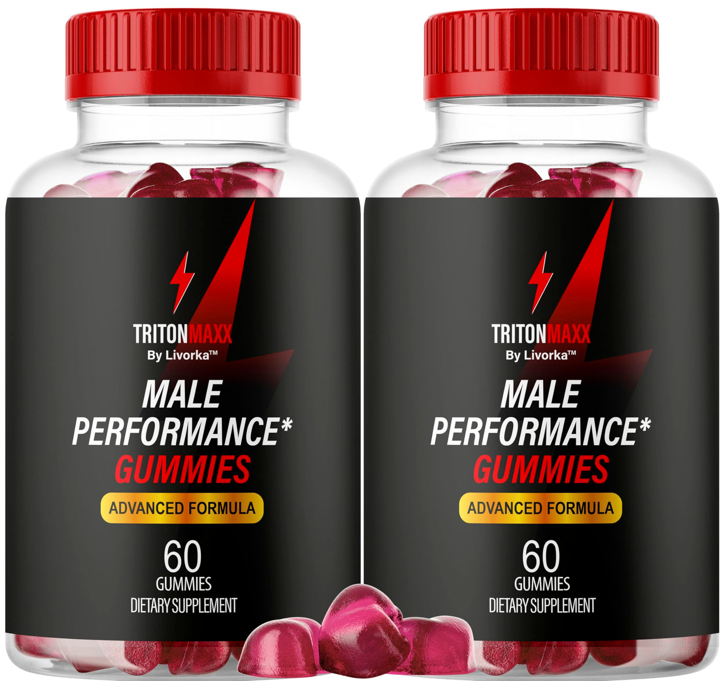 LIVORKA TritonMaxx Gummies for Men 120 Gummies