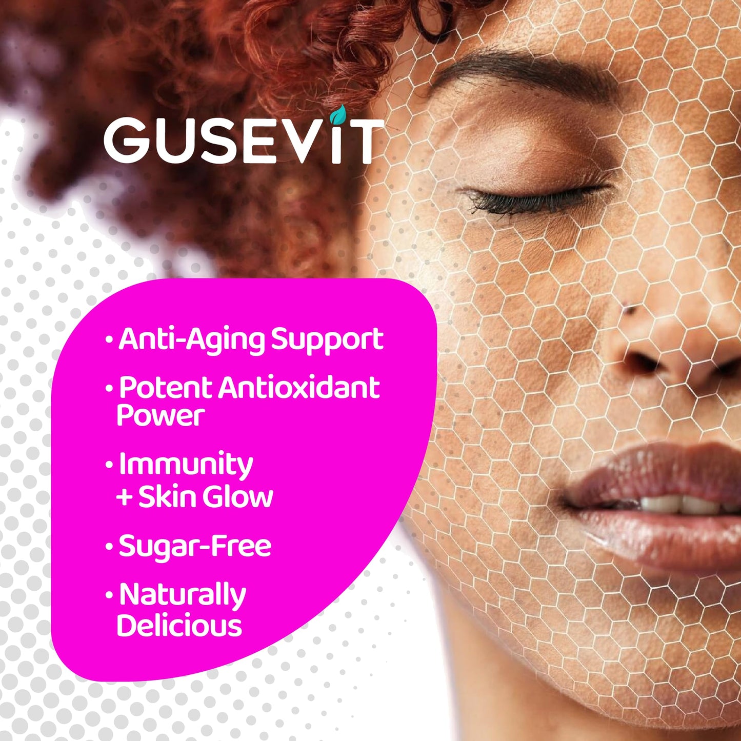 Gusevit Resveratrol Gummies 60 Count