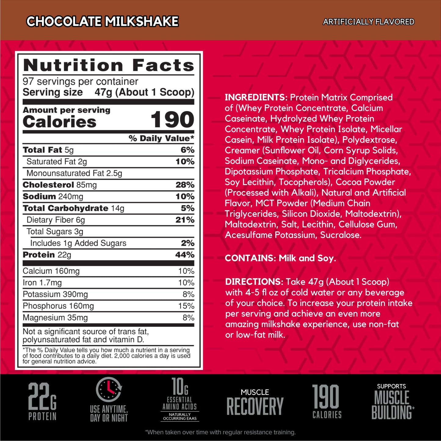 BSN SYNTHA-6 Premium Protein Powder, 160.8 oz