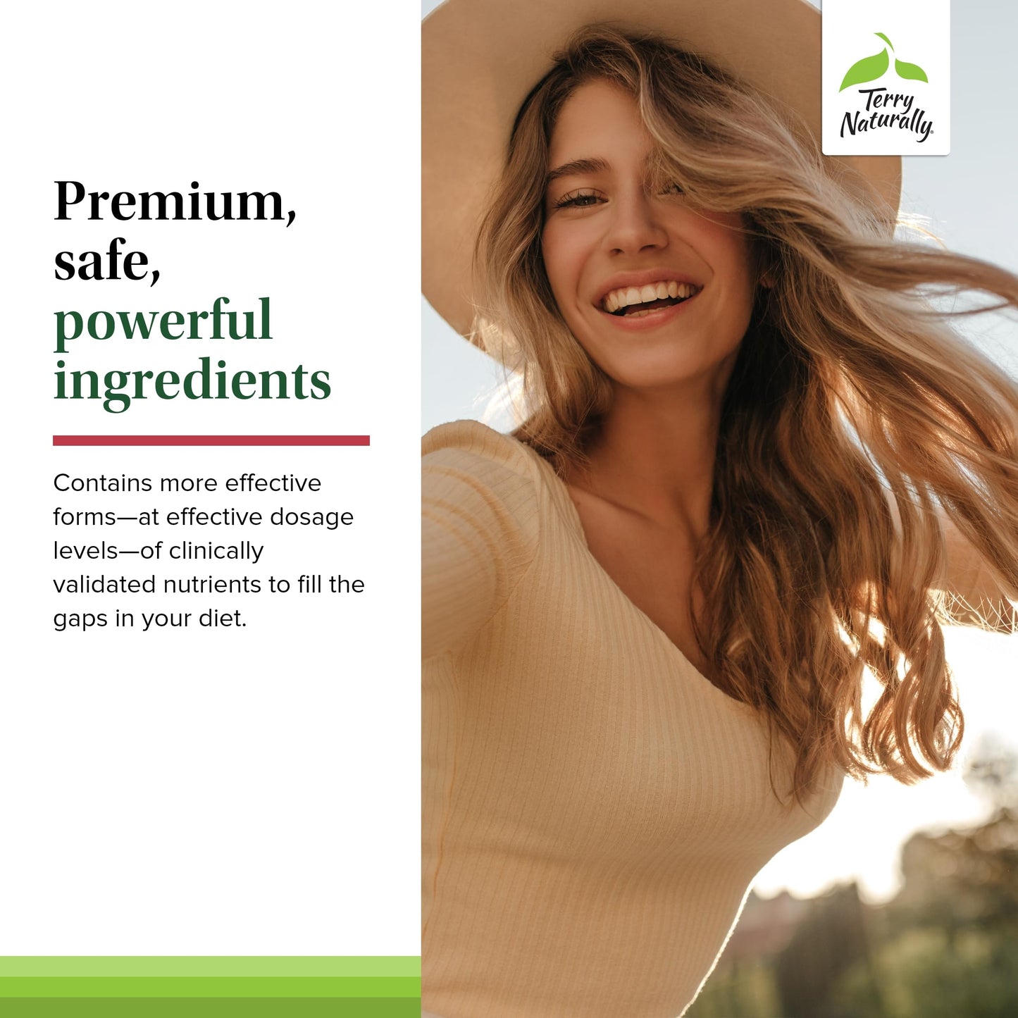 Terry Naturally Clinical Essentials Bone & Immune Health 120 Capsules