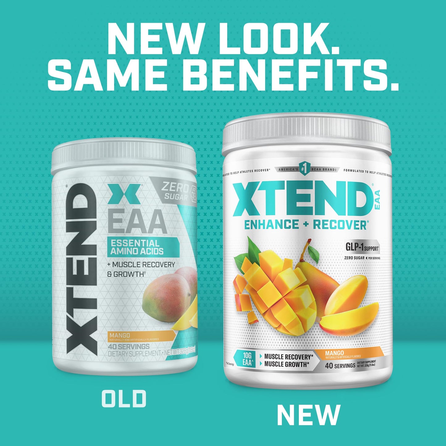 Xtend EAA + BCAA Powder for Muscle Recovery & Lean Muscle Growth, 11.6 Ounces