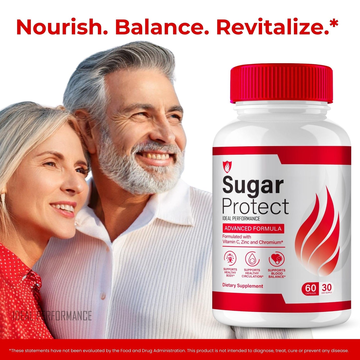 IDEAL PERFORMANCE Sugar Protect Capsules 60 Count