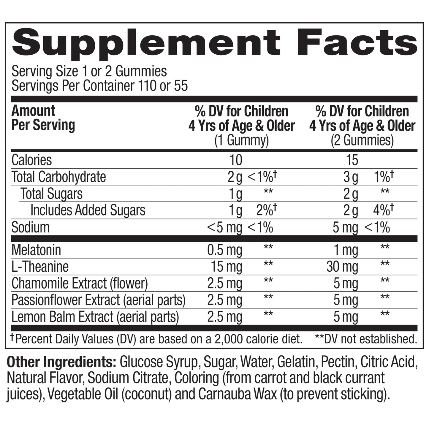 Olly Kids Sleep Gummy 110 Count