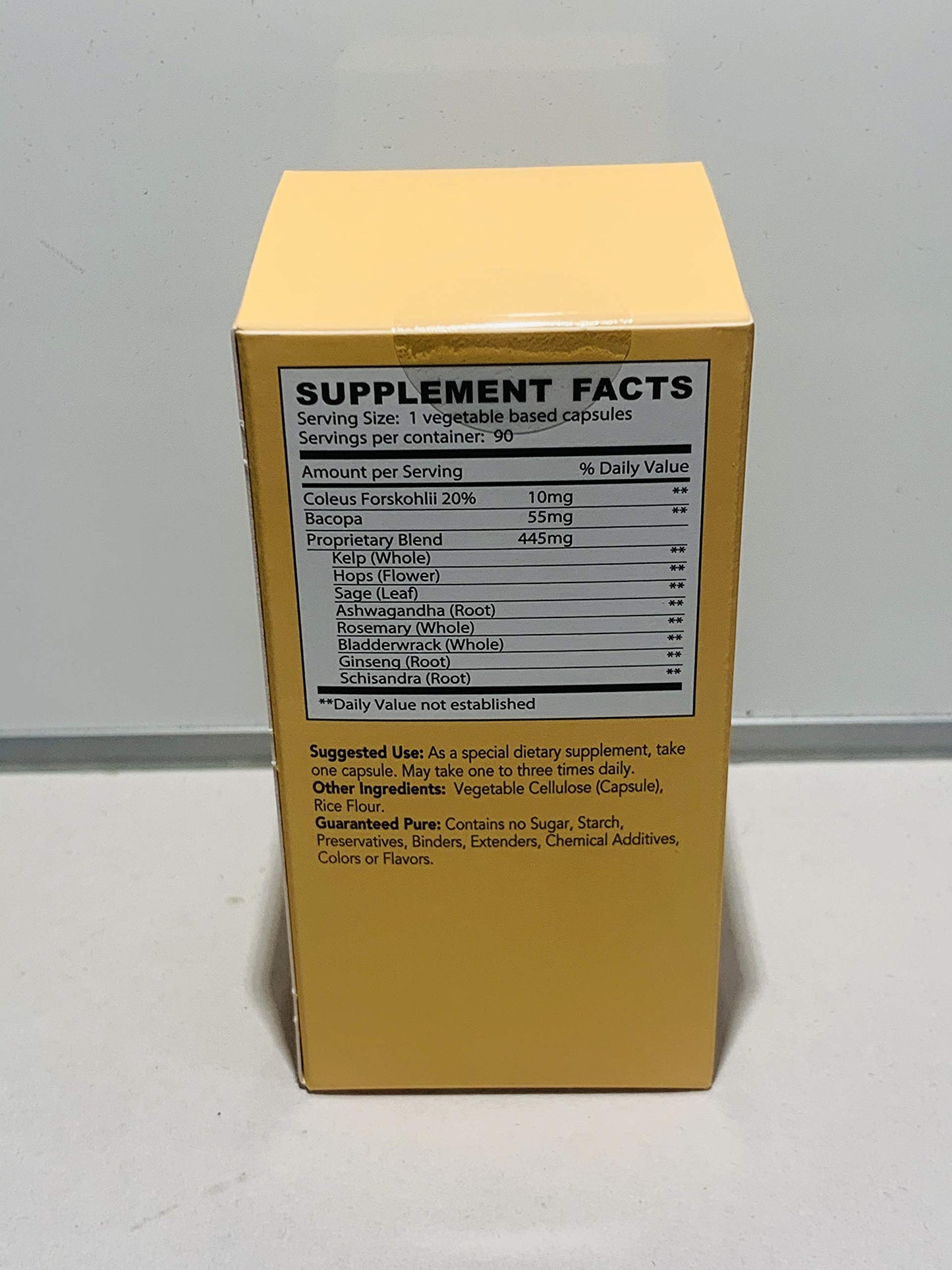 M' LIS Thyroid Endocrine Support Capsule 90