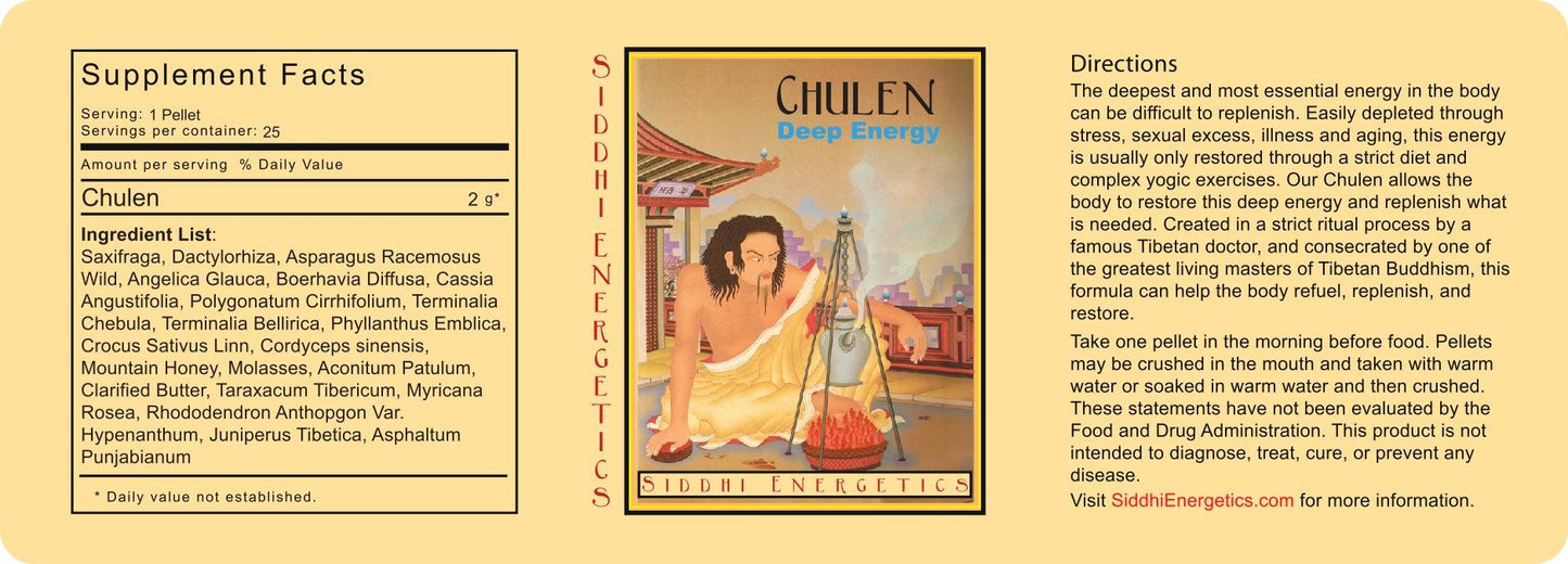 Siddhi Energetics Tibetan Chulen Capsule 25 Count