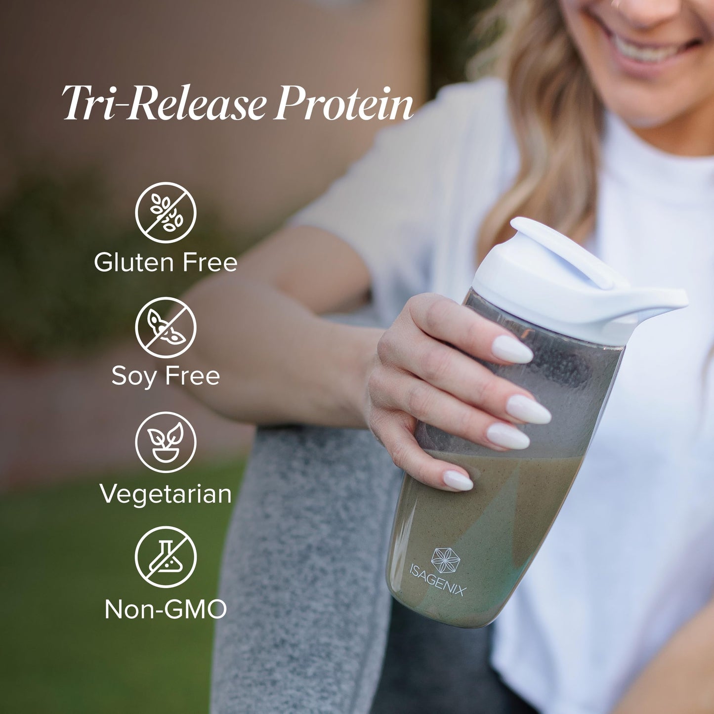 Isagenix Tri-Release Protein Powder, 18.6 oz