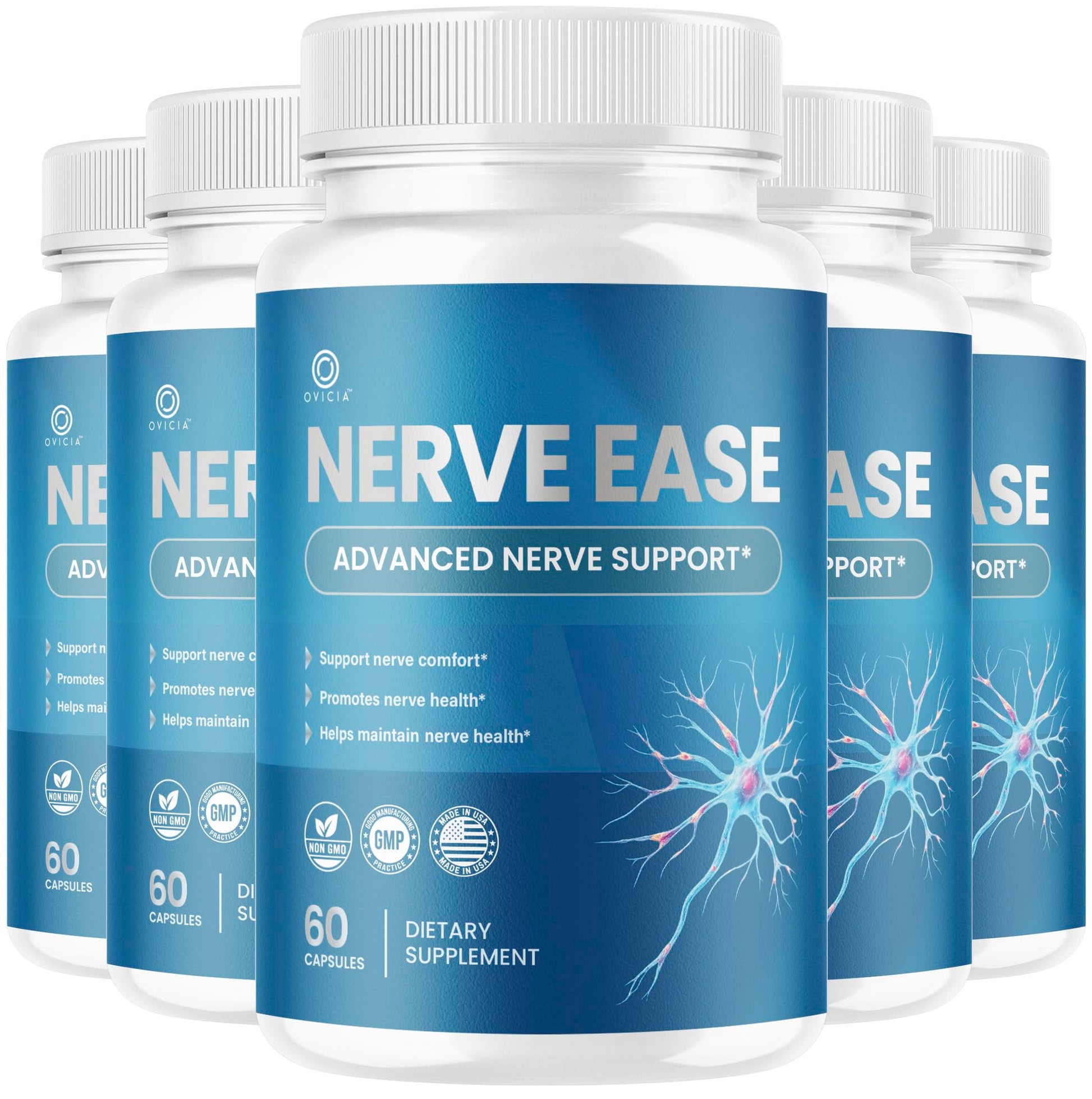 OVICIA Nerve Ease Capsules 300 Capsules