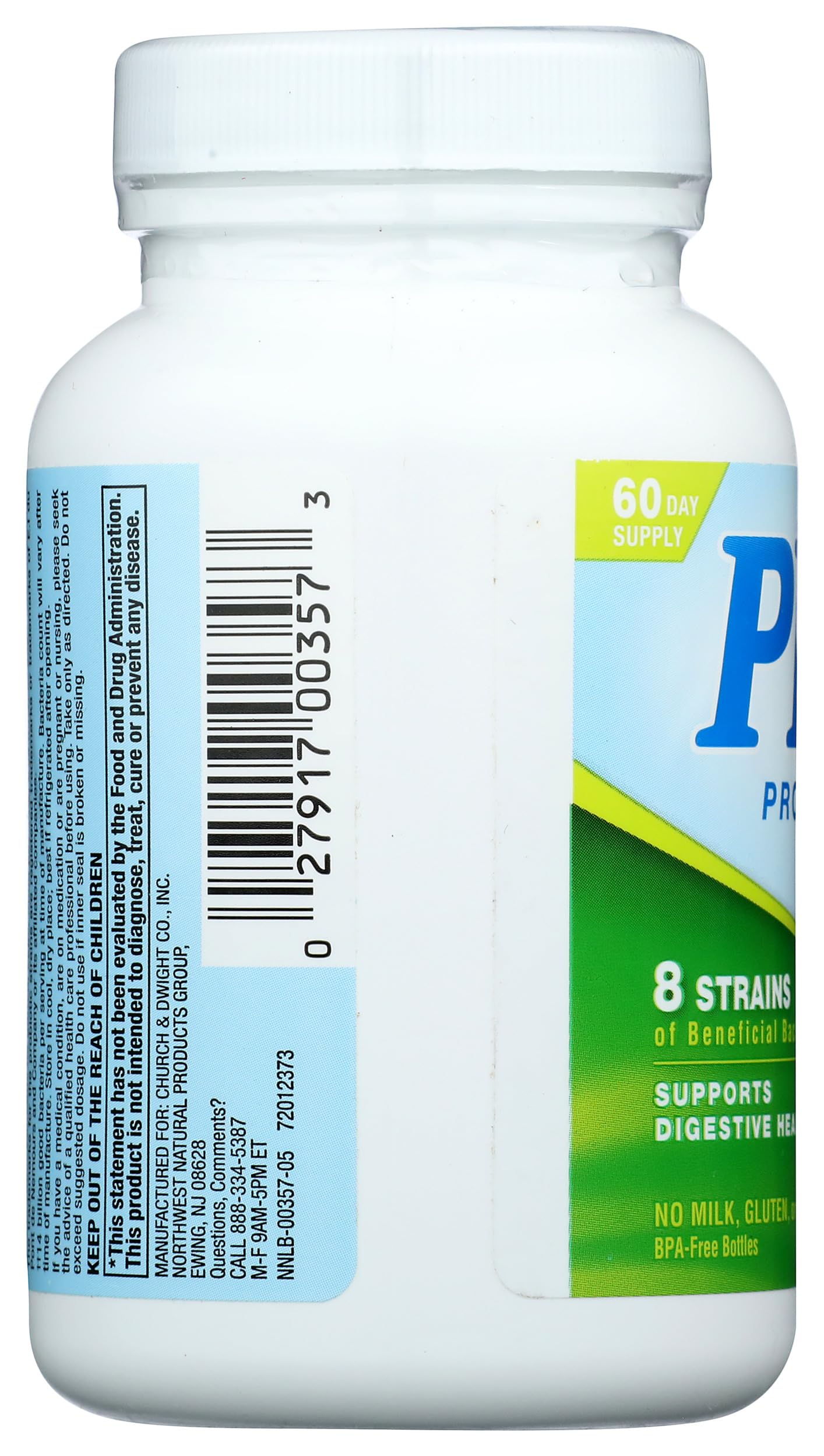 PB8 Probiotic 8 Strains VC Capsule 120 Count