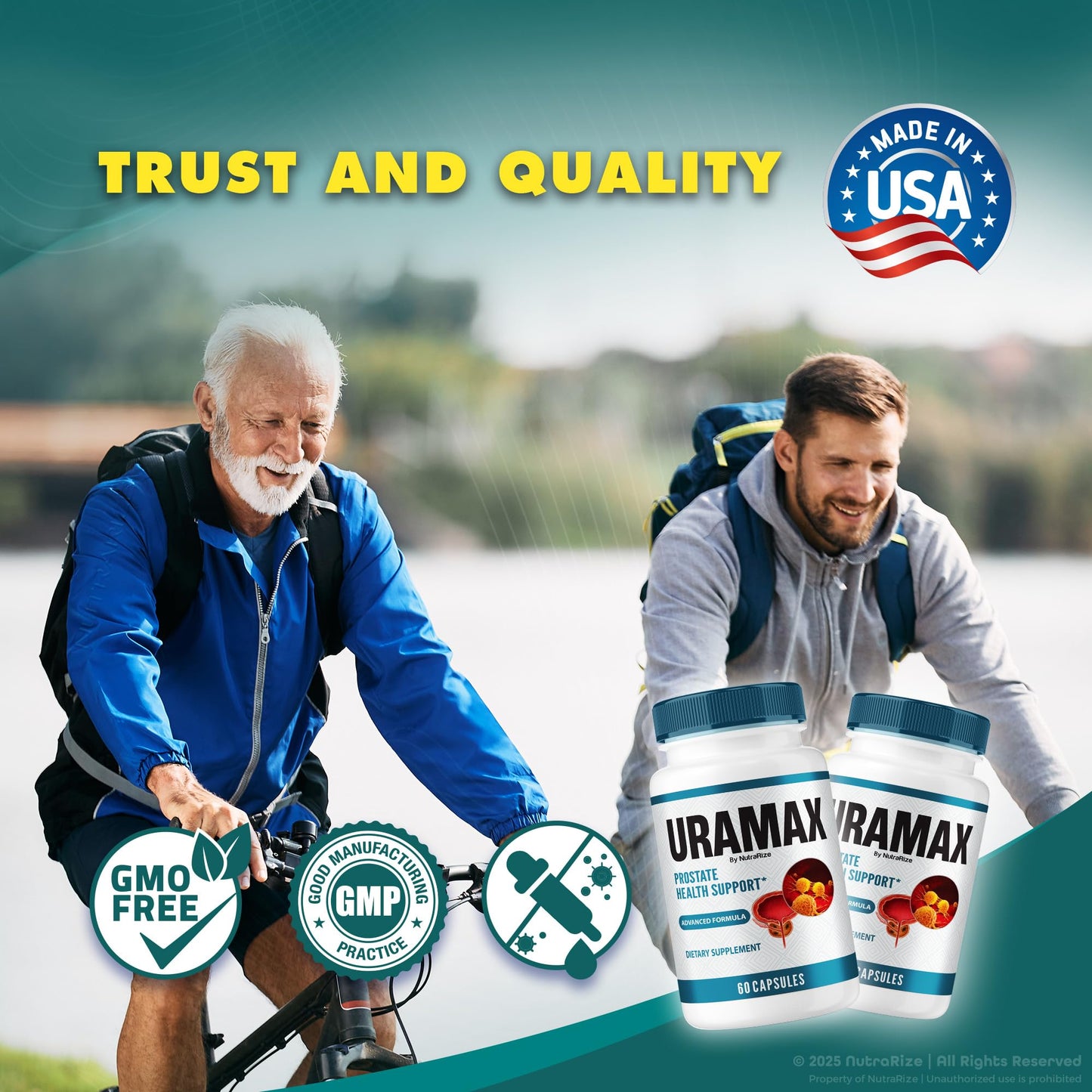 NutraRize Uramax Prostate Health Support Capsule 300 Count