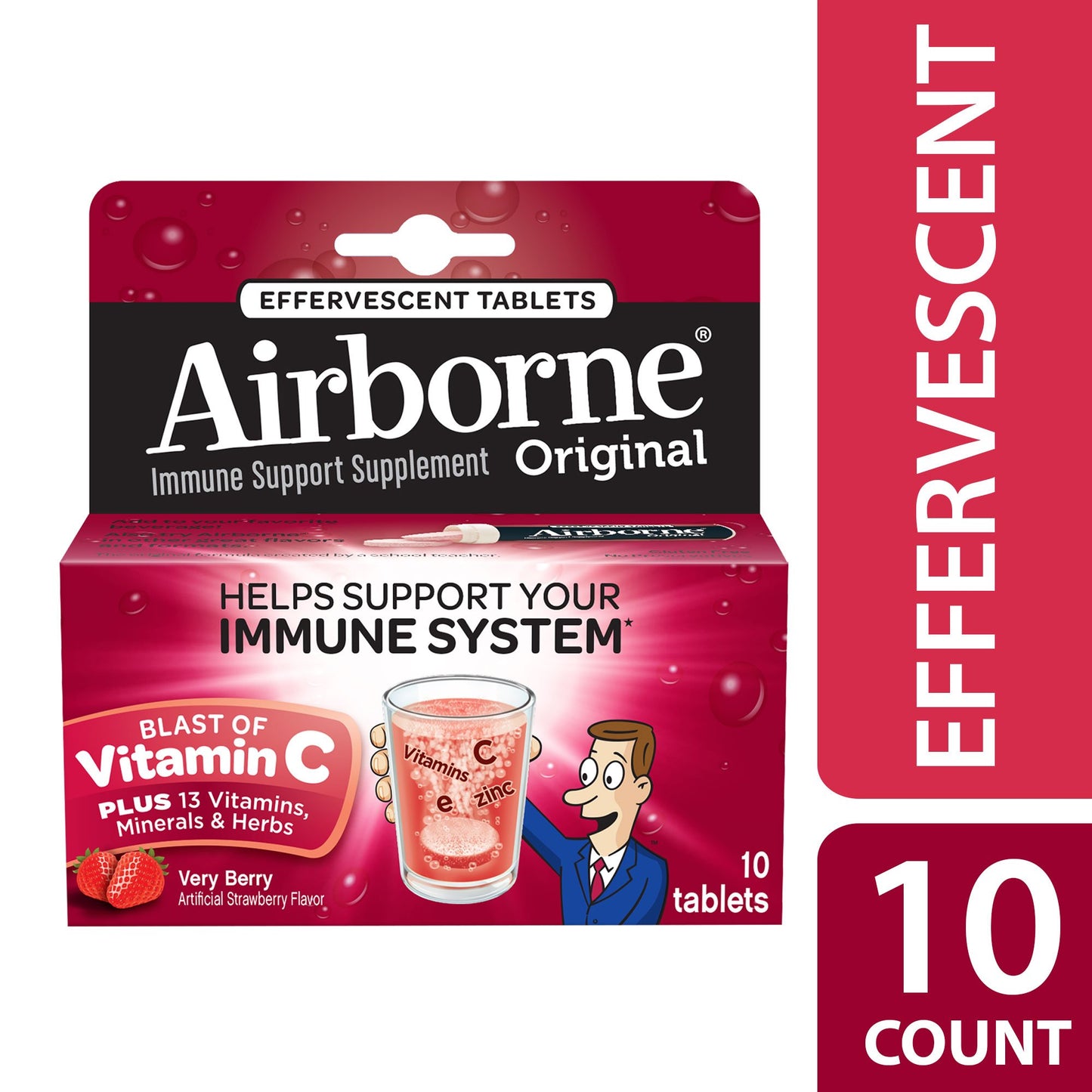 Airborne Immune Support Supplement Tablet 10