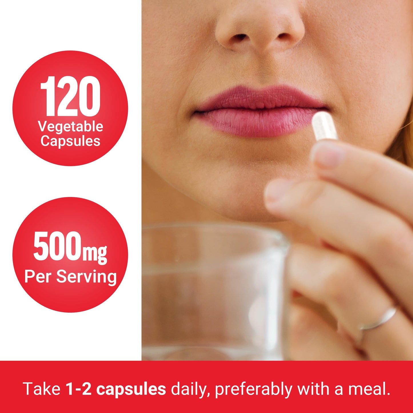 Force Factor Bovine Colostrum Capsules 120 Capsules