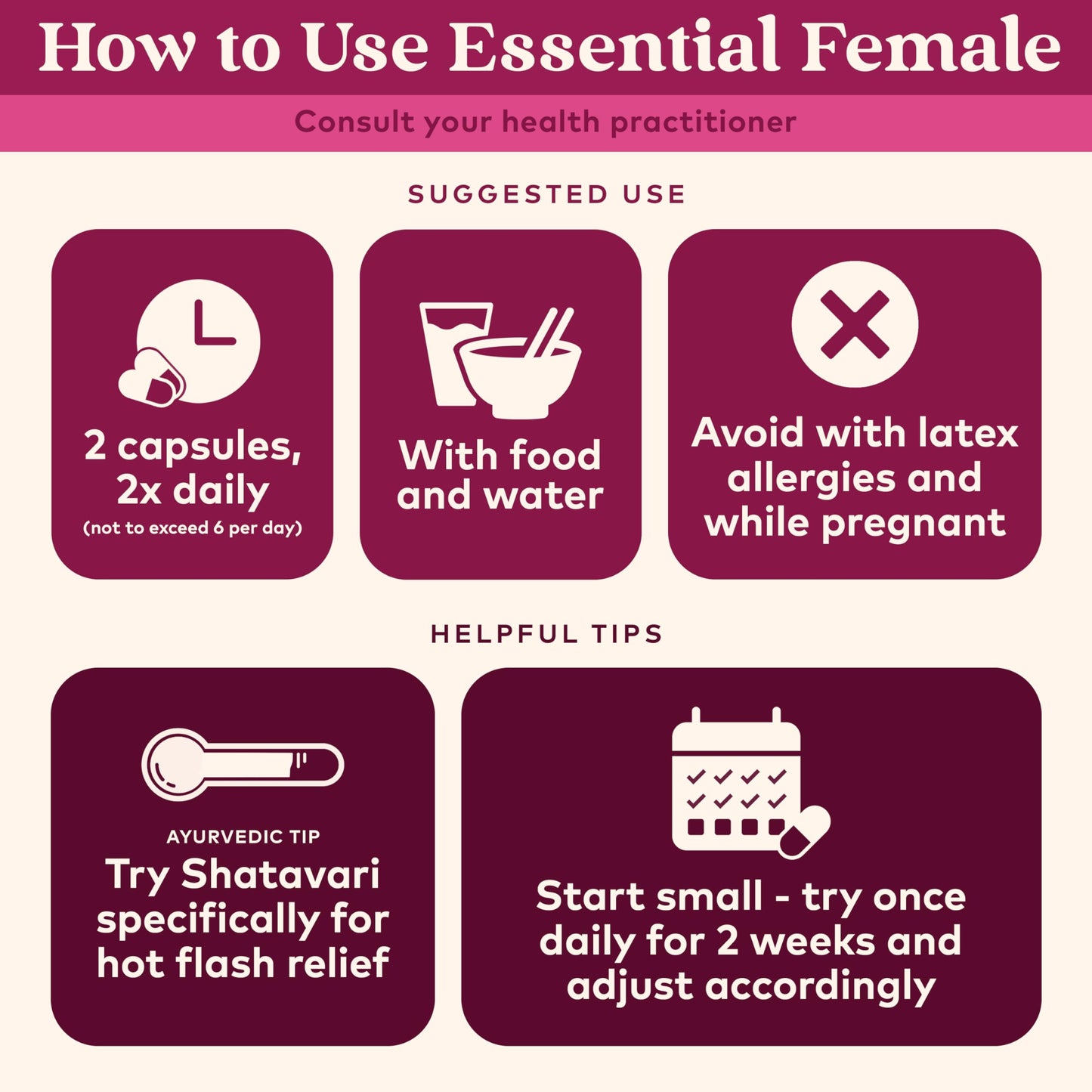 ORGANIC INDIA Essential Female Herbal Supplement Capsules 90
