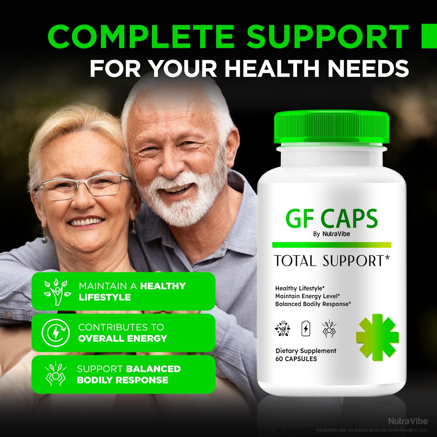 NutraVibe GF Caps Capsule 120 Capsules