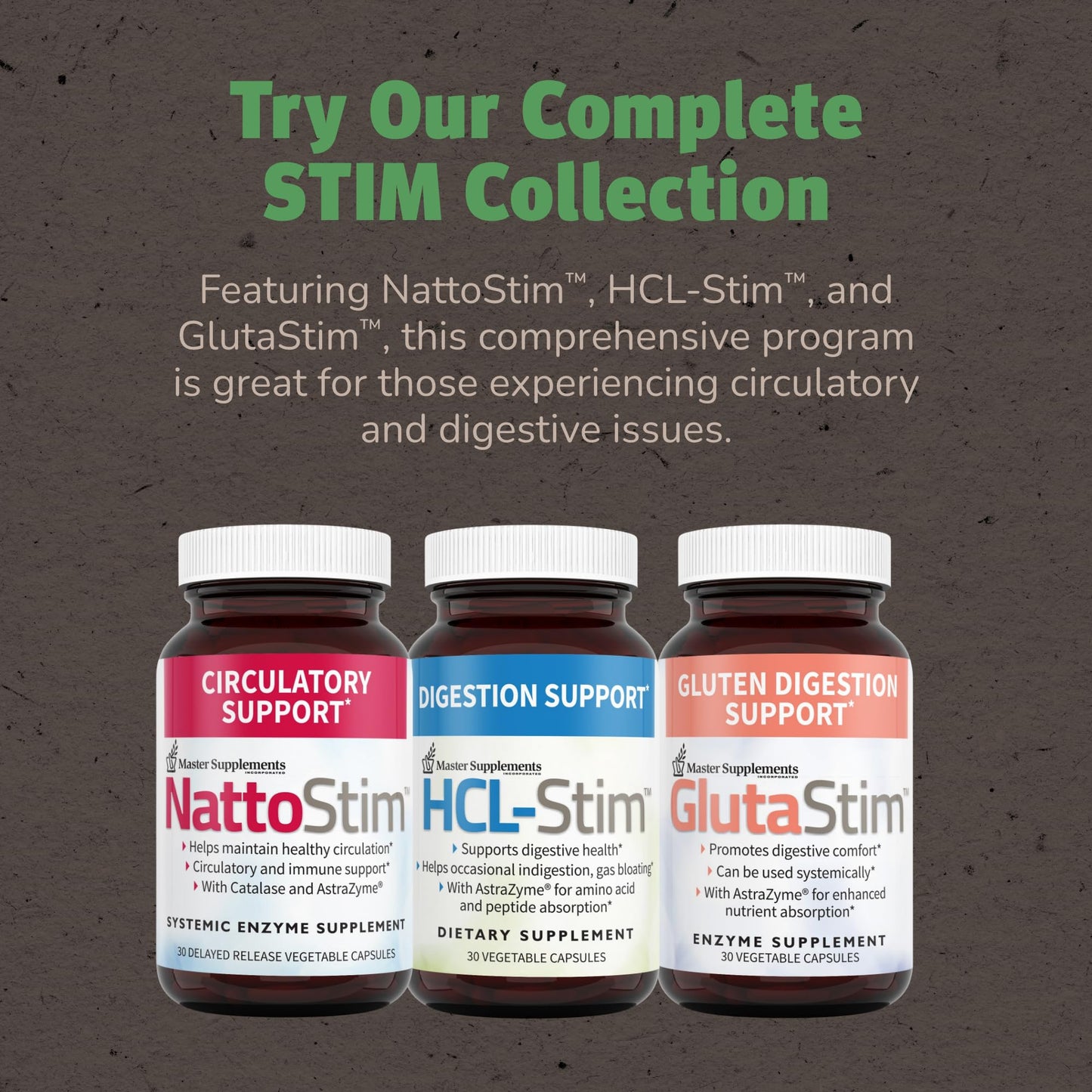 GlutaStim Master Supplements GlutaStim Capsule 30 Count