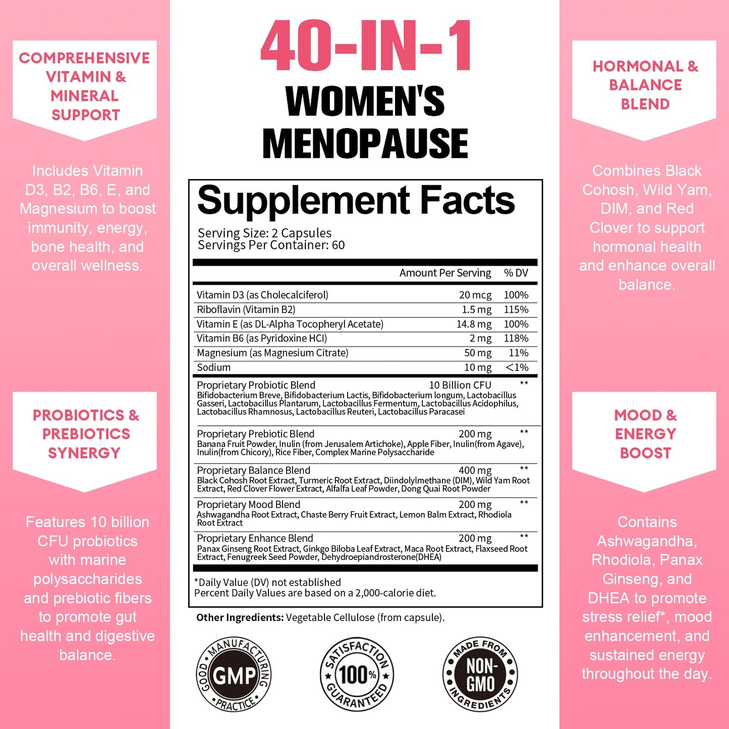 Totaria Menopause Capsules for Women, 180 Capsules