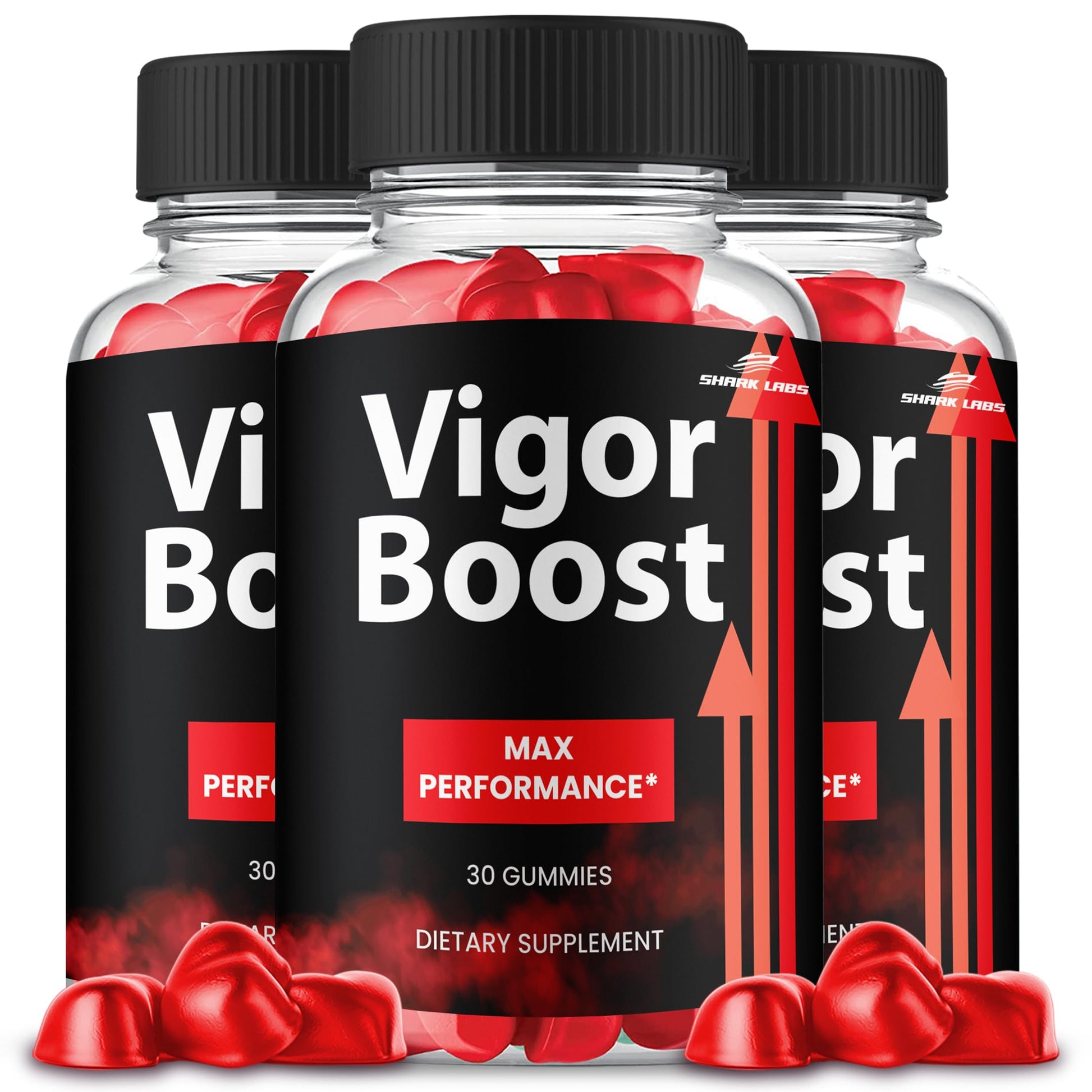 Shark Labs VigorBoost Gummies 30 Count