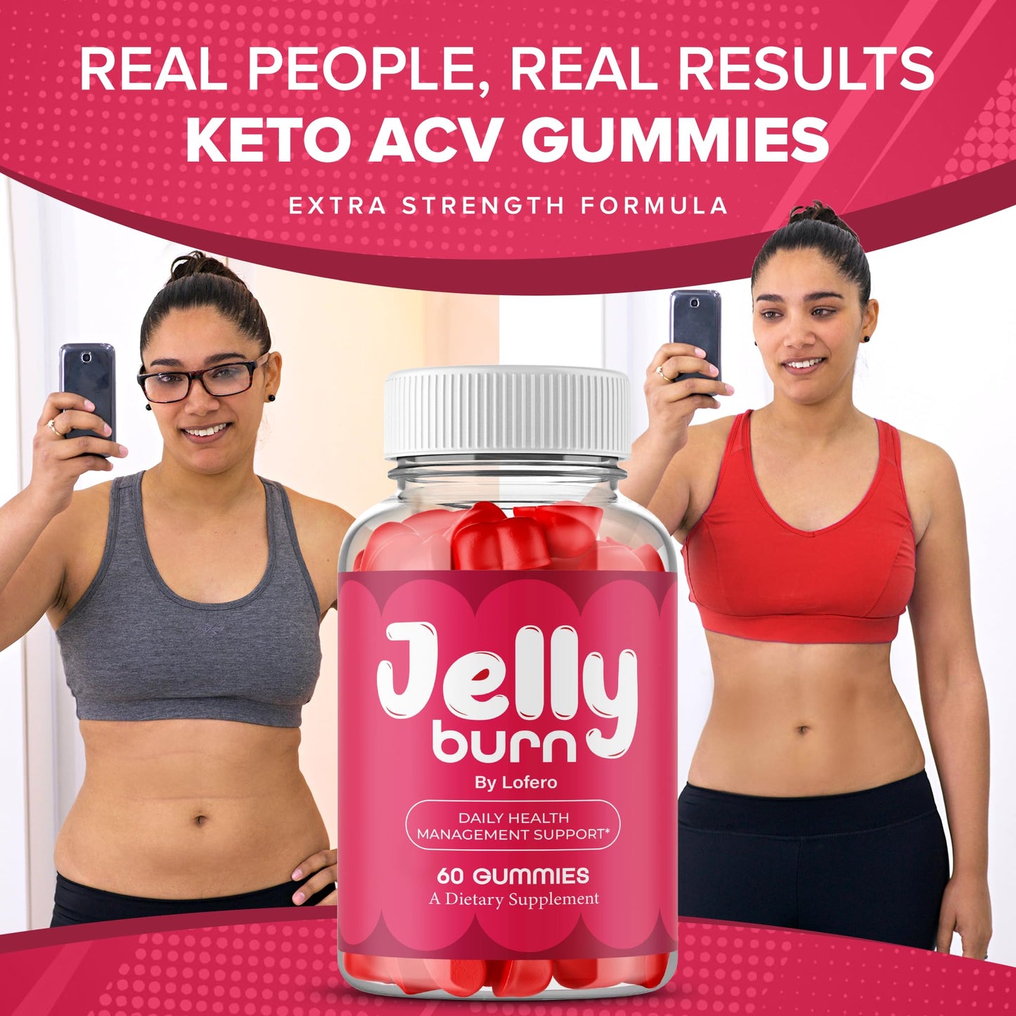Lofero Jelly Burn Gummies 180 Gummies