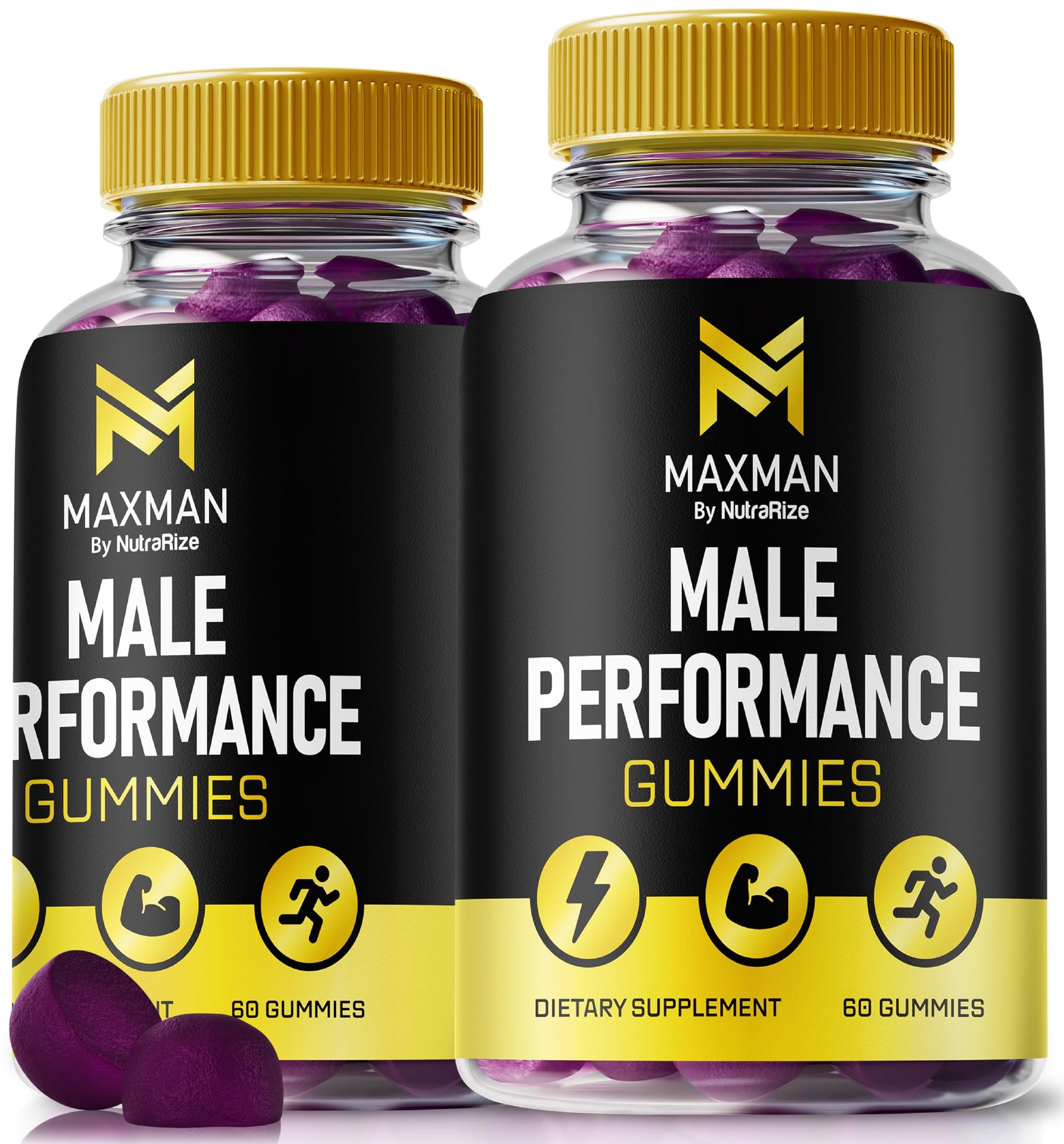NutraRize MaxMen Male Gummies, 120 Gummies