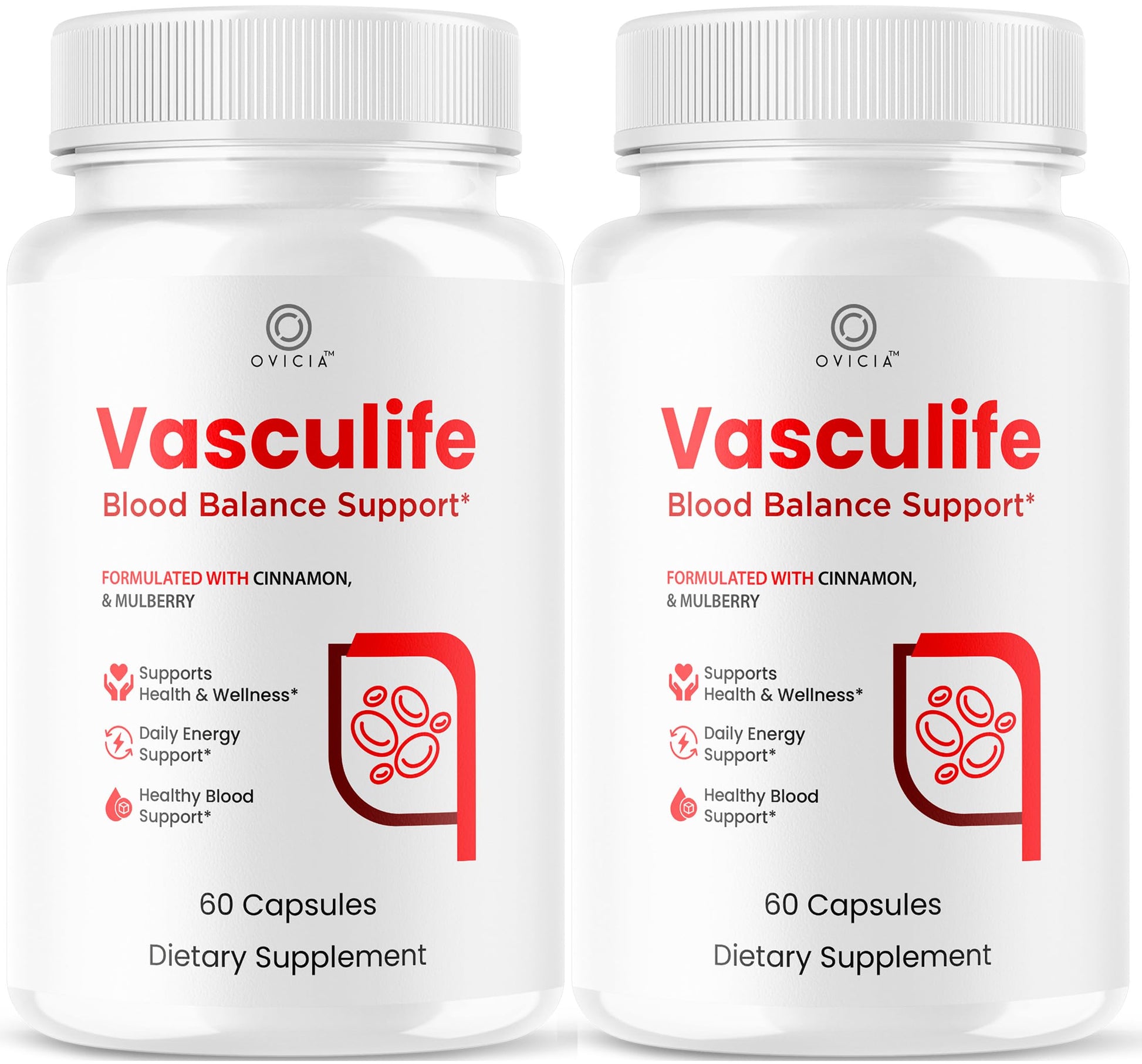 OVICIA Vasculife Capsules, 120 Count
