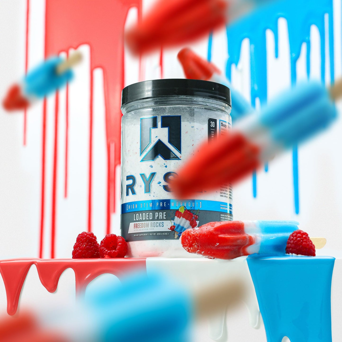 RYSE Up Supplements Loaded Pre Workout Powder 15 Servings