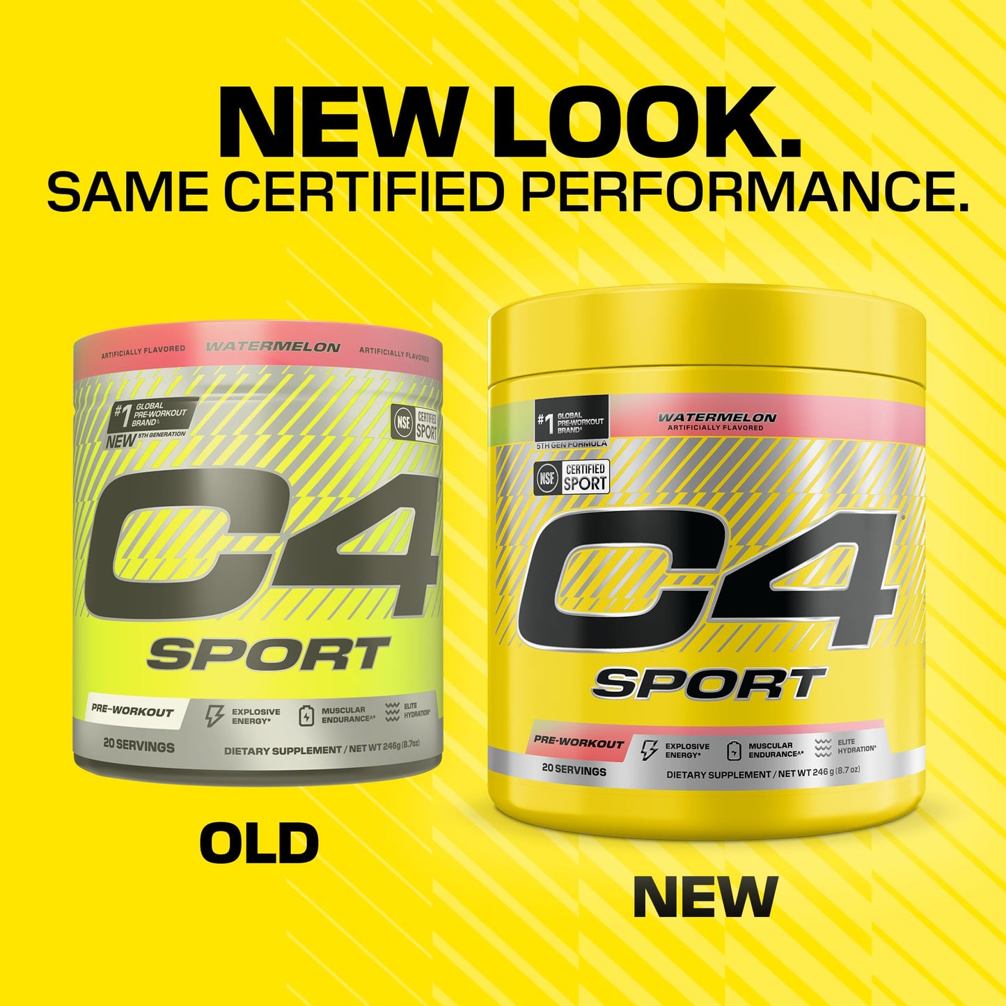C4 Sport Pre Workout Powder 8.68 oz