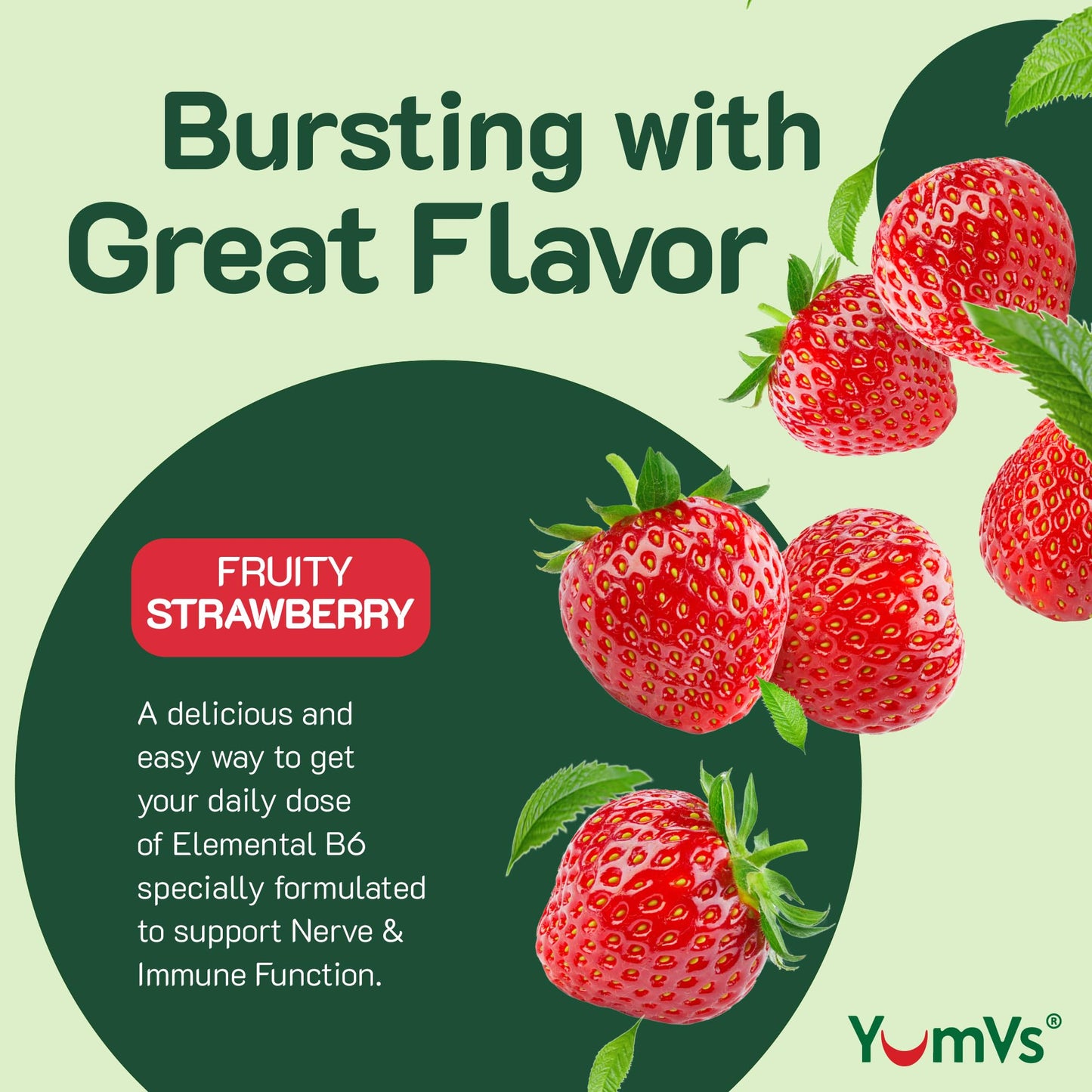 YUM-V'S Vitamin B6 Gummies 120 Count