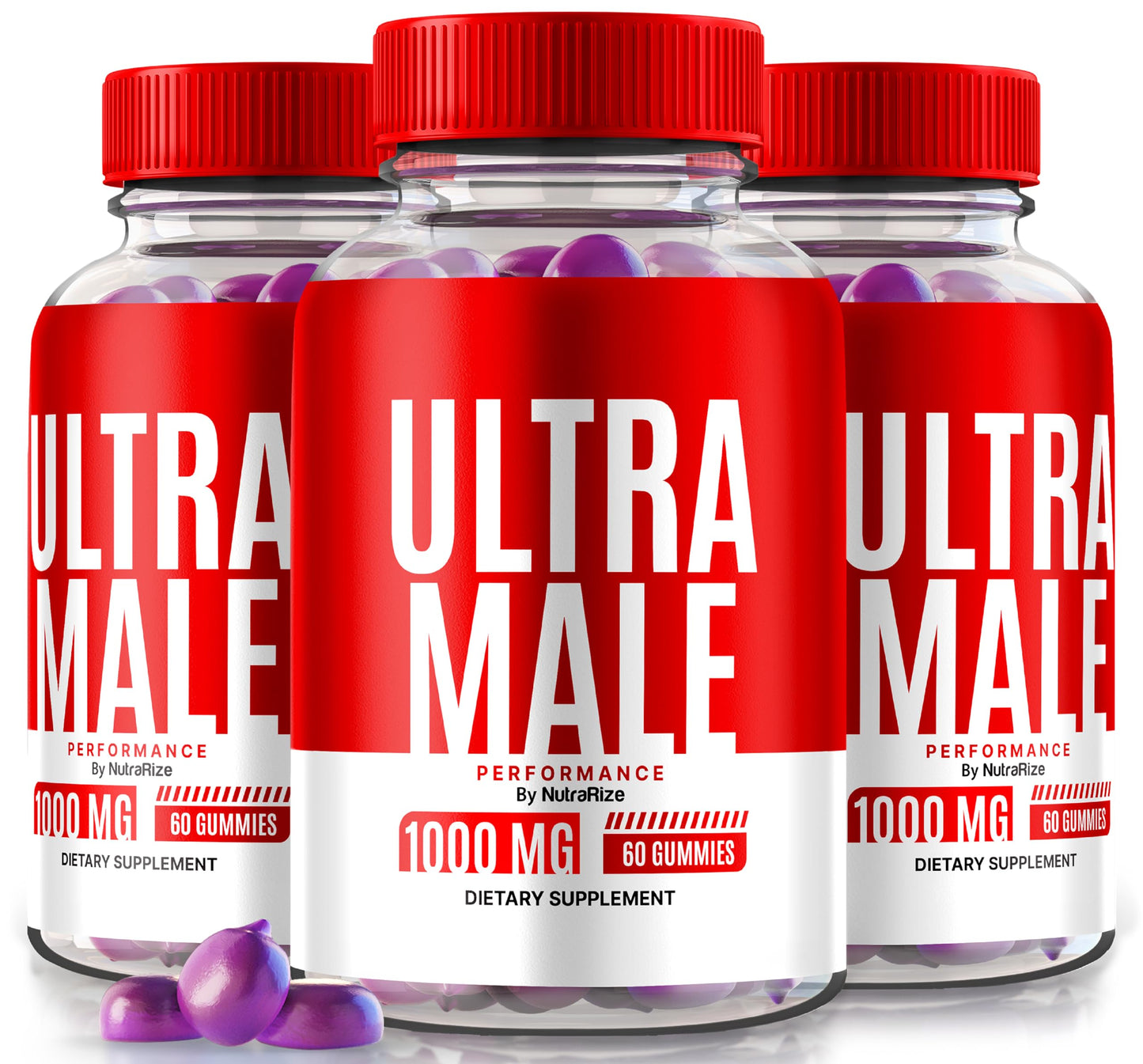 NutraRize Ultra Male 180 Gummies