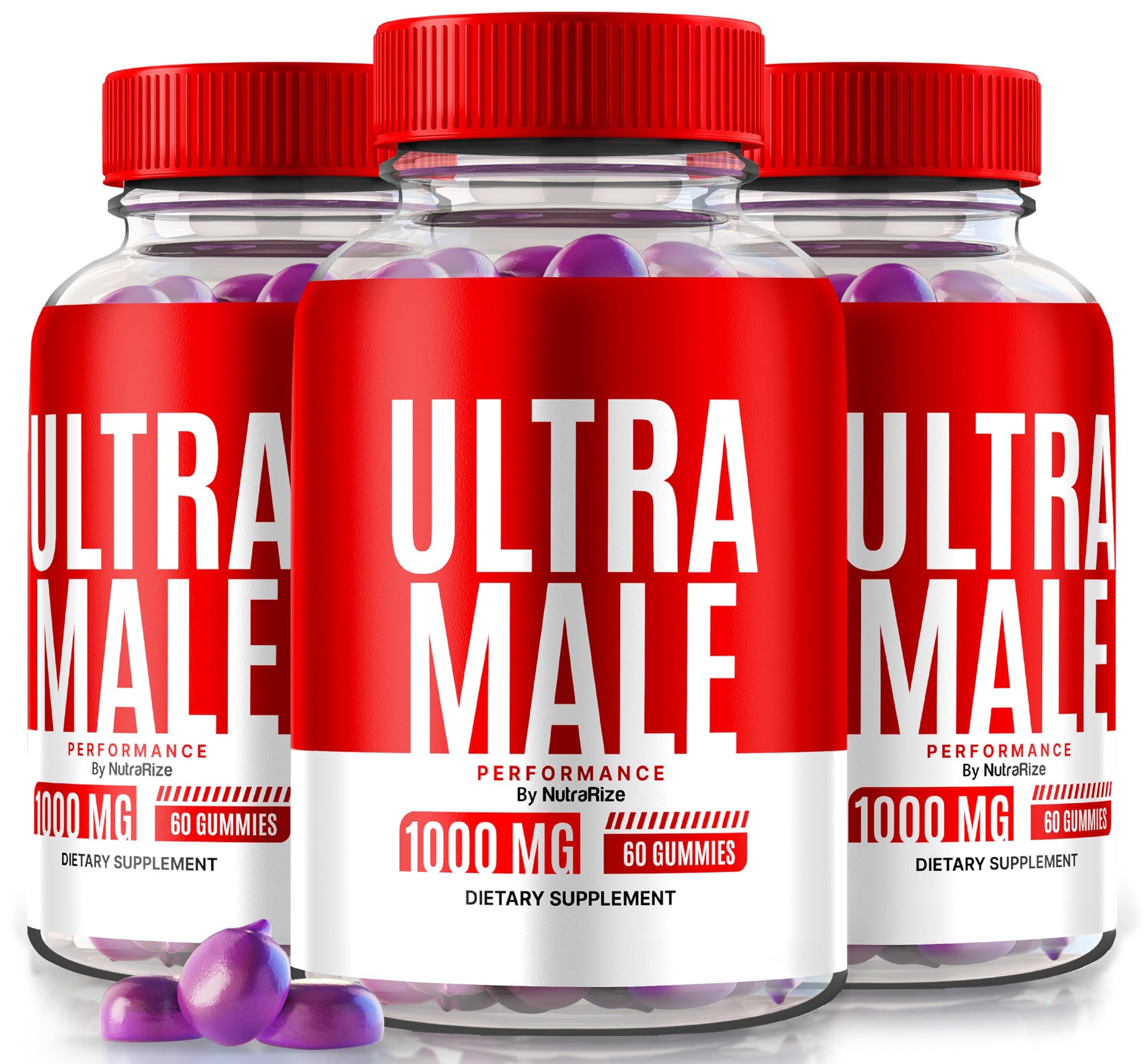 NutraRize Ultra Male 180 Gummies