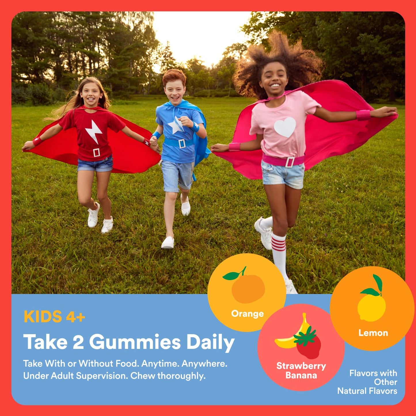 SmartyPants Toy Story 5 by Disney Pixar Kids Multivitamin Gummies, Omega 3 DHA EPA, Vitamin D, C, B12, E, Zinc and Iodine, Clean Label, Gluten Free, Mixed Fruit Flavors, 30 Day Supply, 60 Gummies