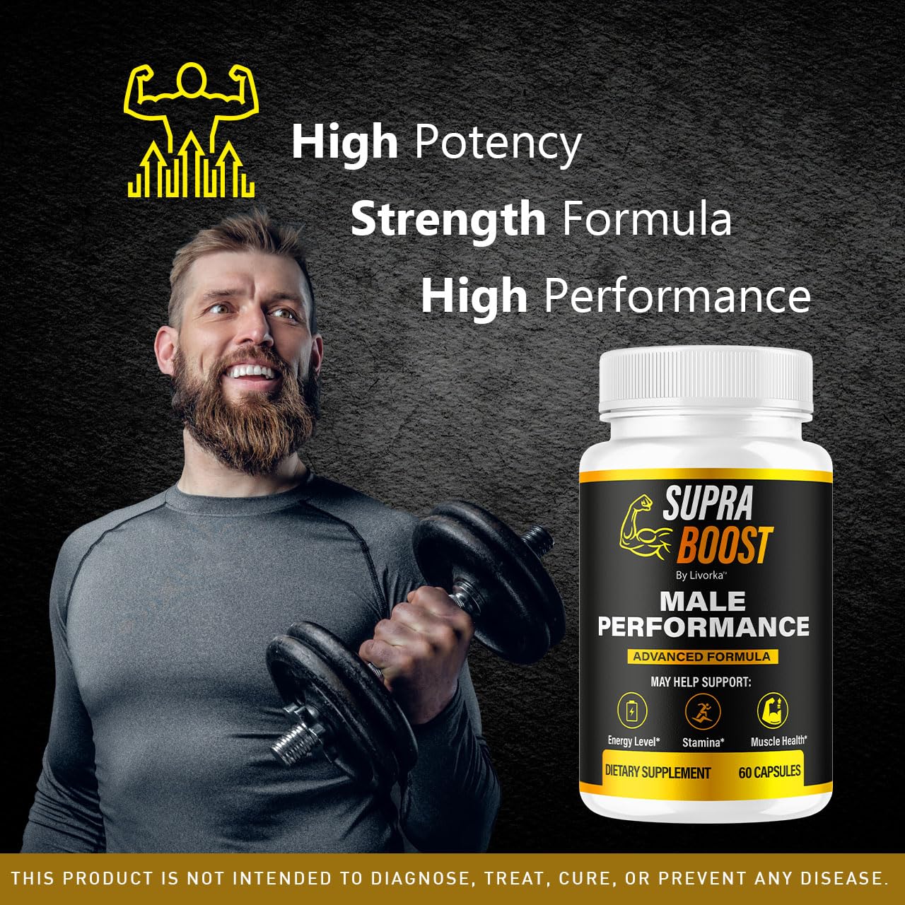 LIVORKA SupraBoost Premium Capsules Daily Advanced Formula 300 Capsules