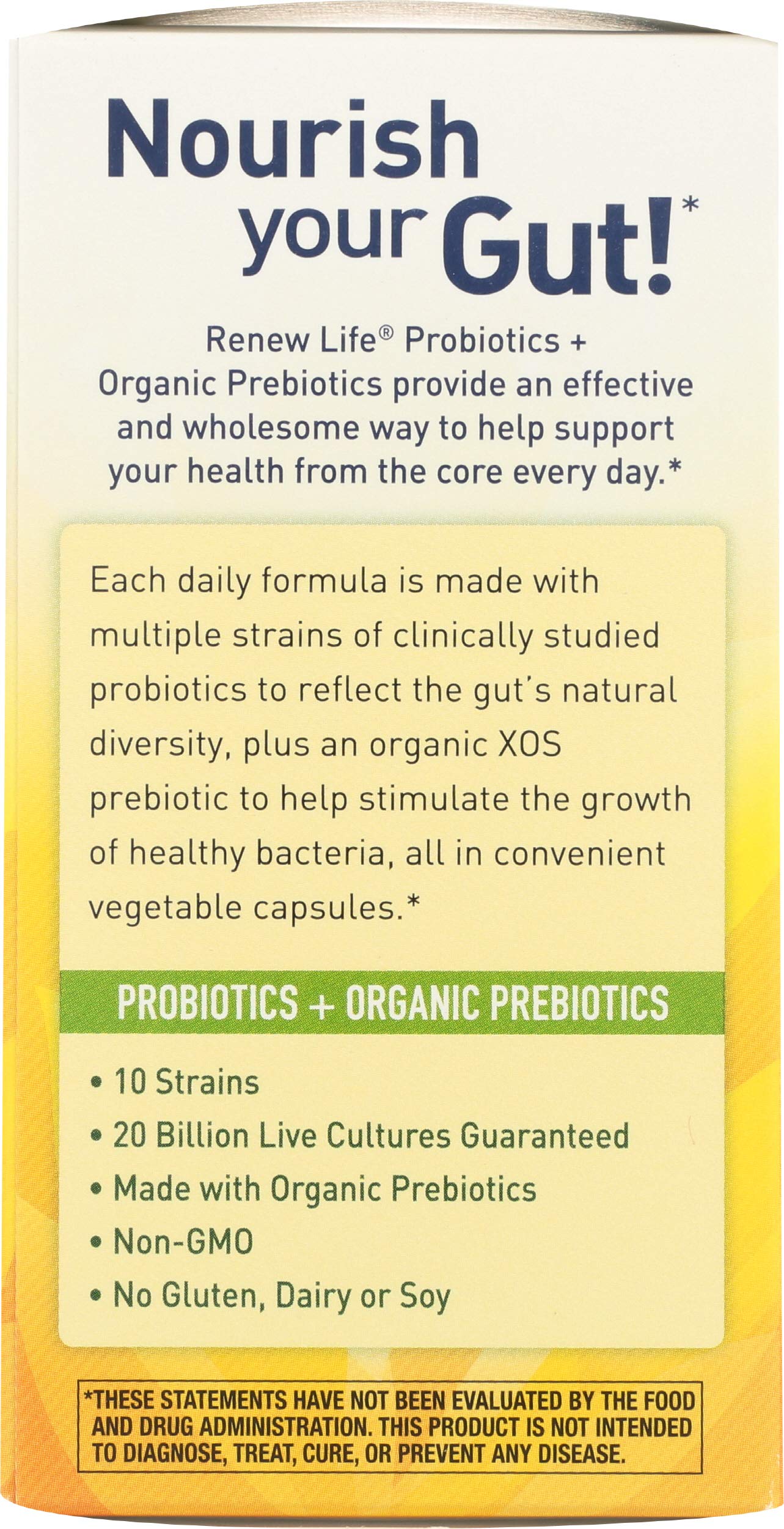Renew Life Return to Regular Probiotic Capsules, 60 Capsules