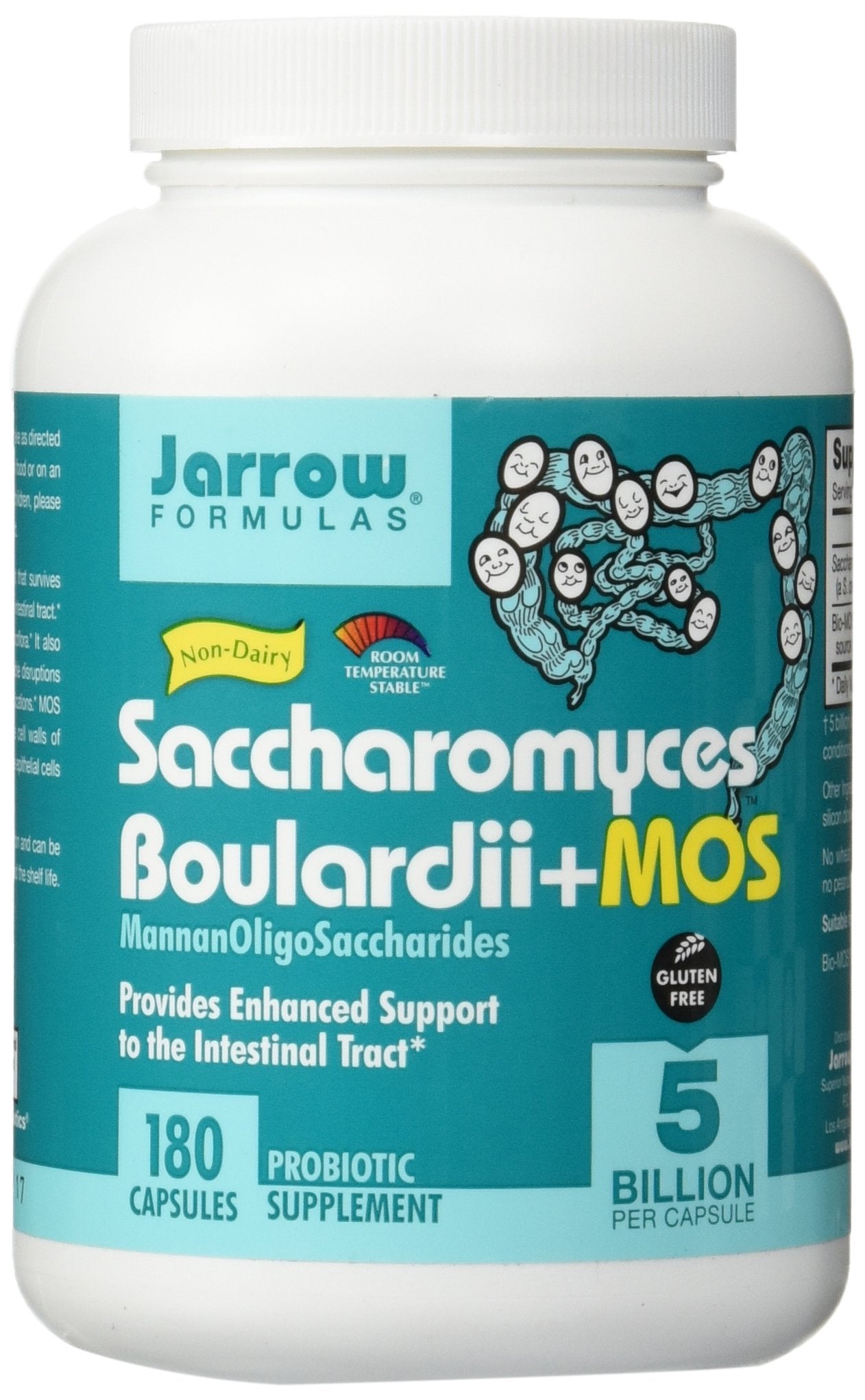 Jarrow Formulas Probiotics Bundle with Saccharomyces Boulardii 5 Billion CFU and Dr Formulated Probiotics for Women 50 Billion CFU, Capsules, 210
