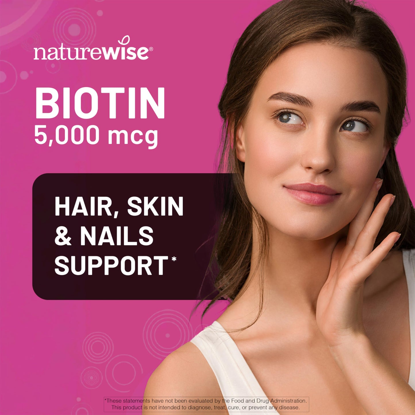 NatureWise Biotin Extra Strength 5000 mcg Softgels, 150 Softgels