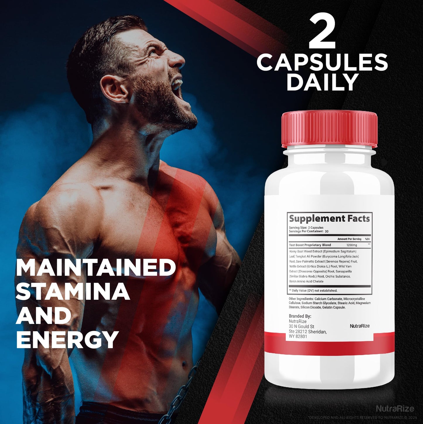 NutraRize Biopeak Men Enhancement Capsules 120 Capsules