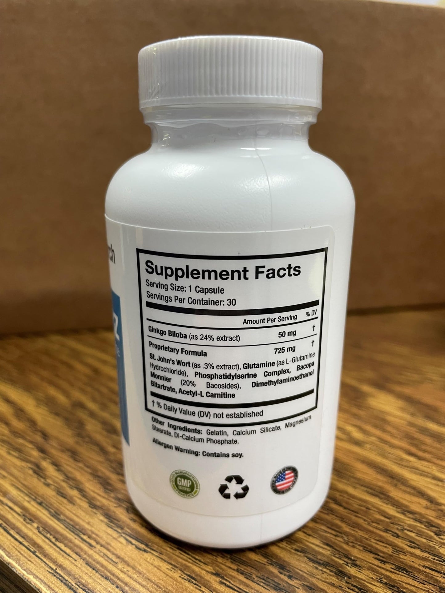 Memotenz Brain Function Supplement Capsule 1