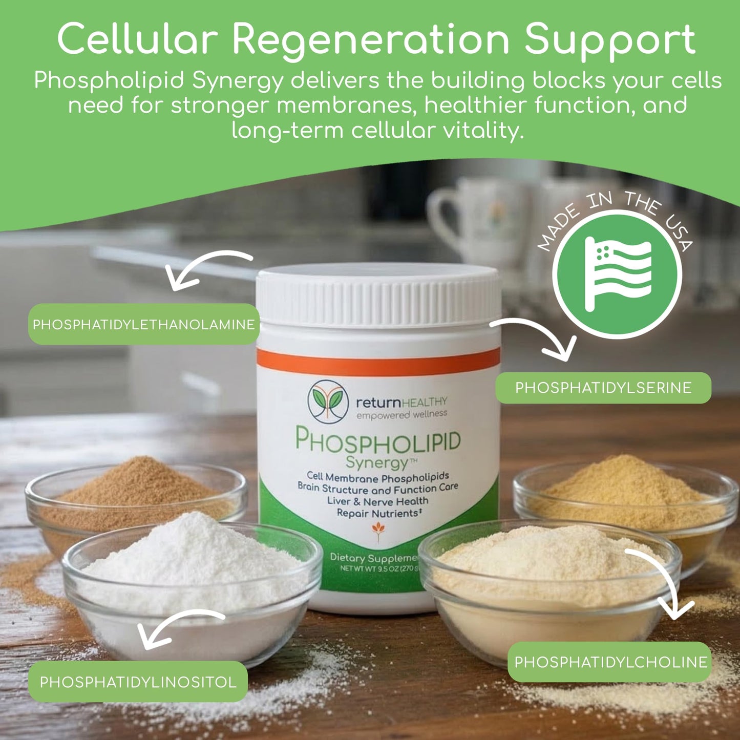 Return Healthy Phospholipid Synergy Powder 95