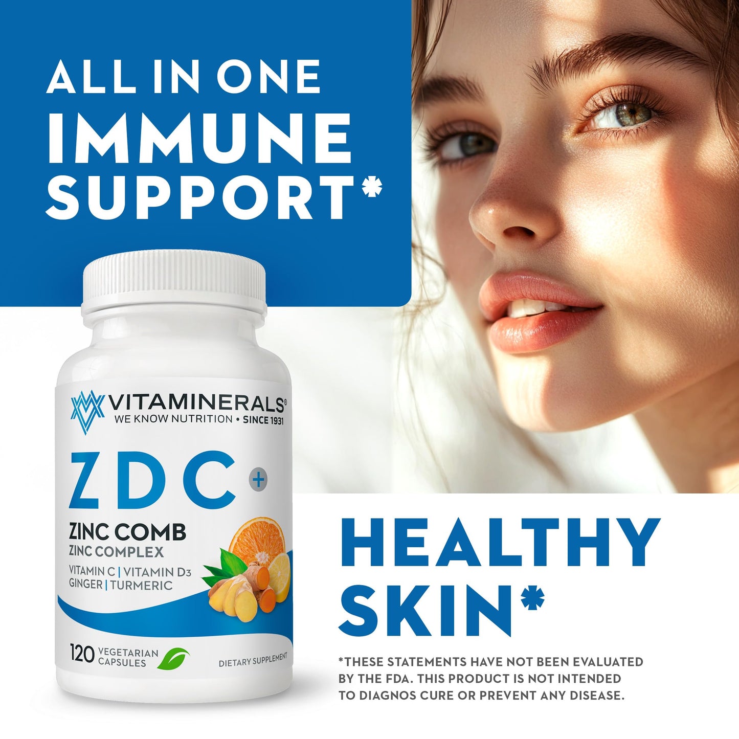 Vitaminerals Z D C Zinc Complex Capsule 120