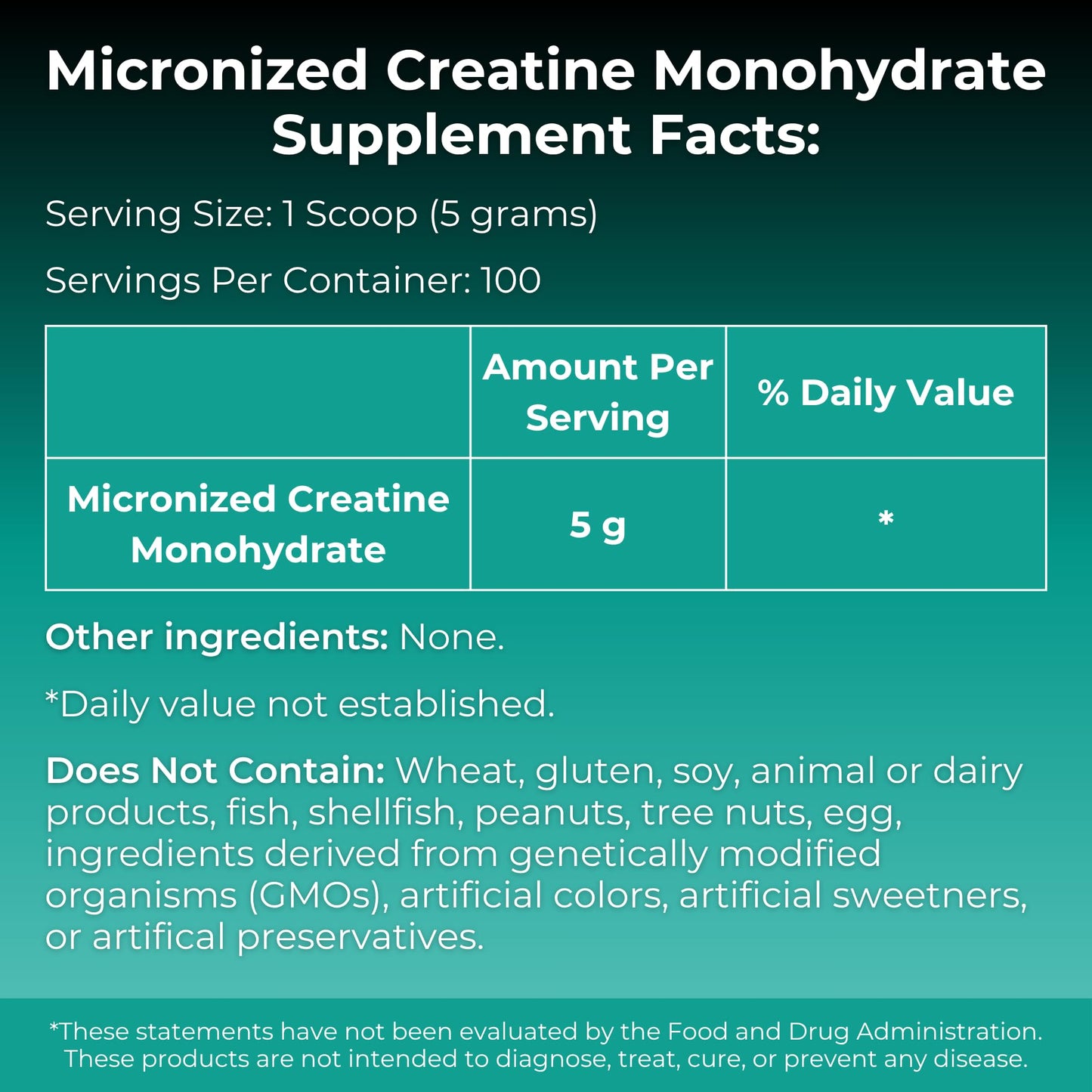 MYOXCIENCE Micronized Creatine Powder 17.6 oz
