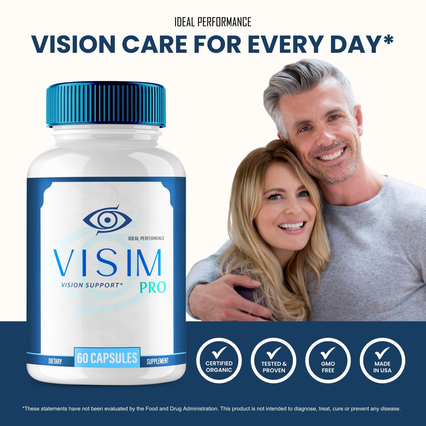IDEAL PERFORMANCE Visim Pro Vision Support Capsules 300