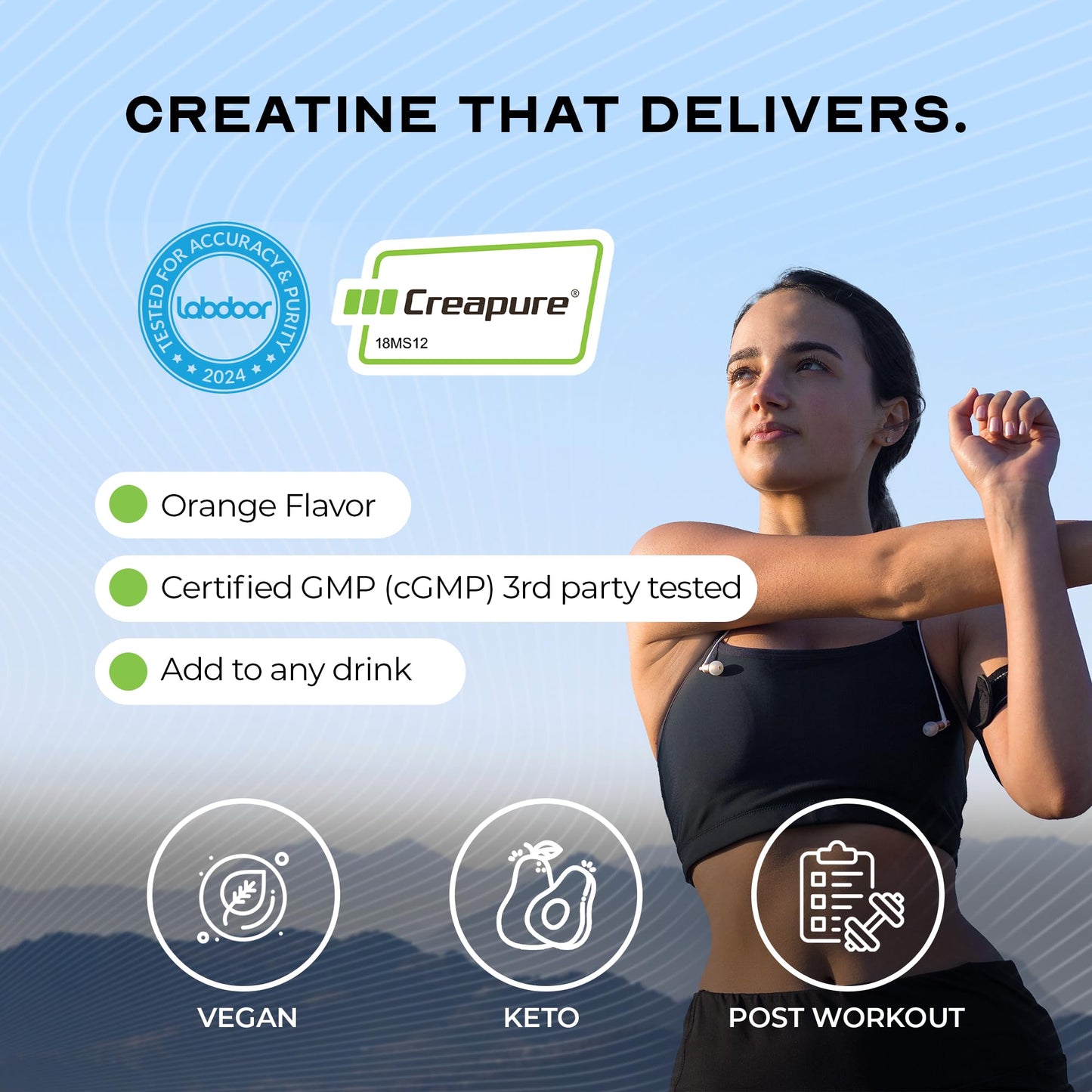 Muscle Feast Creapure Creatine Monohydrate Powder 10.58