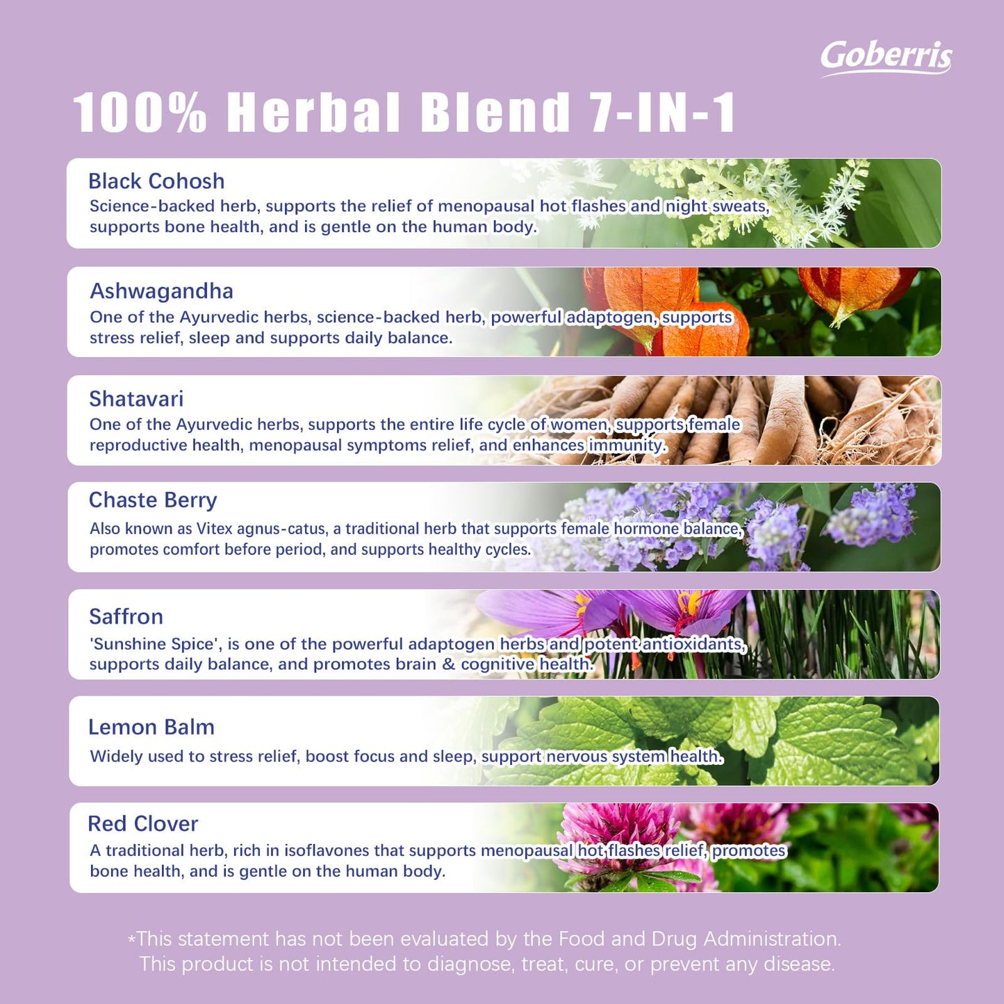 Goberris Menopause Gummies 90 Count