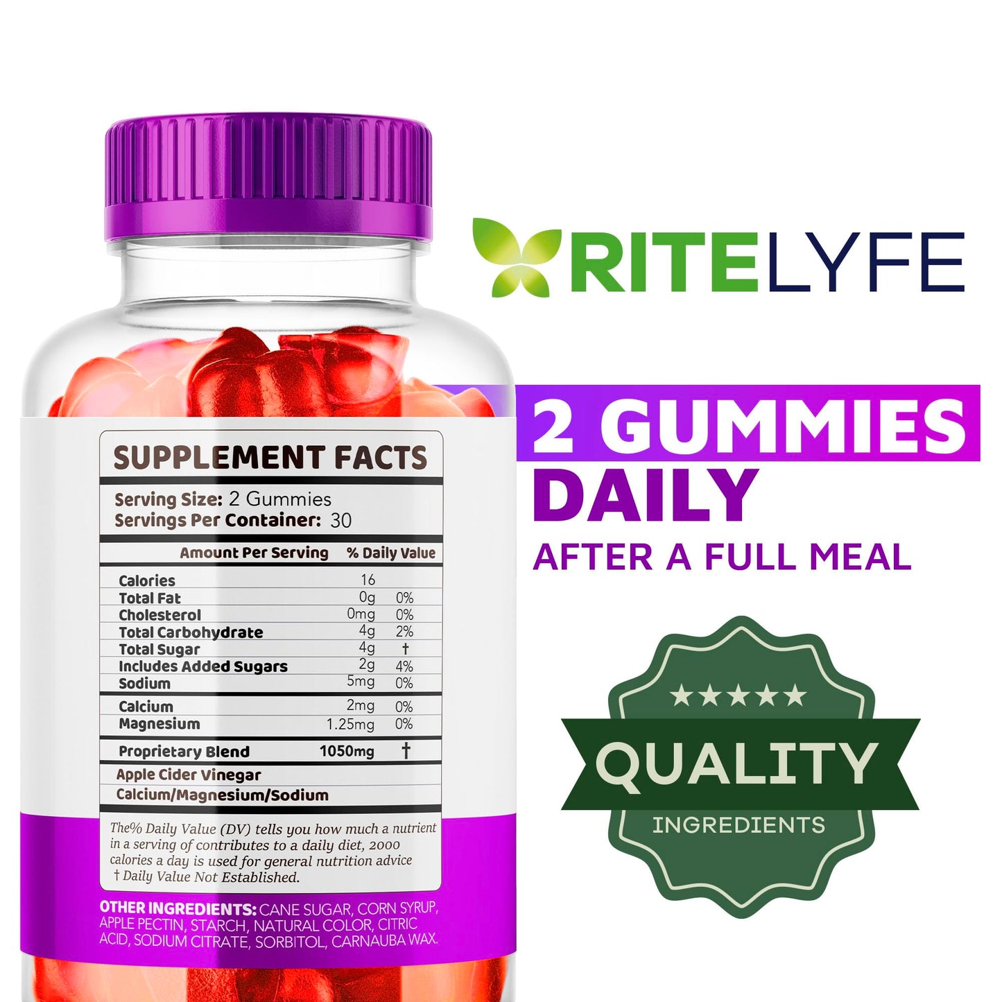 LIVORKA RiteLyfe Gummies, 60 Gummies