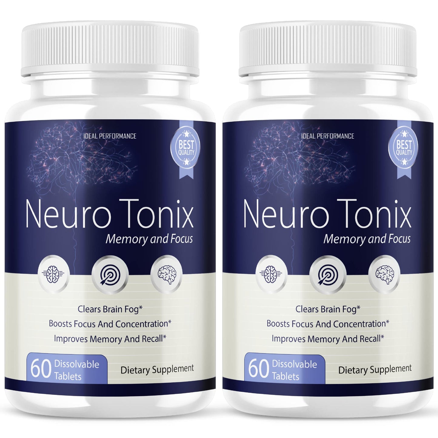 IDEAL PERFORMANCE Neurotonix Memory Supplement Capsule 120 Capsules