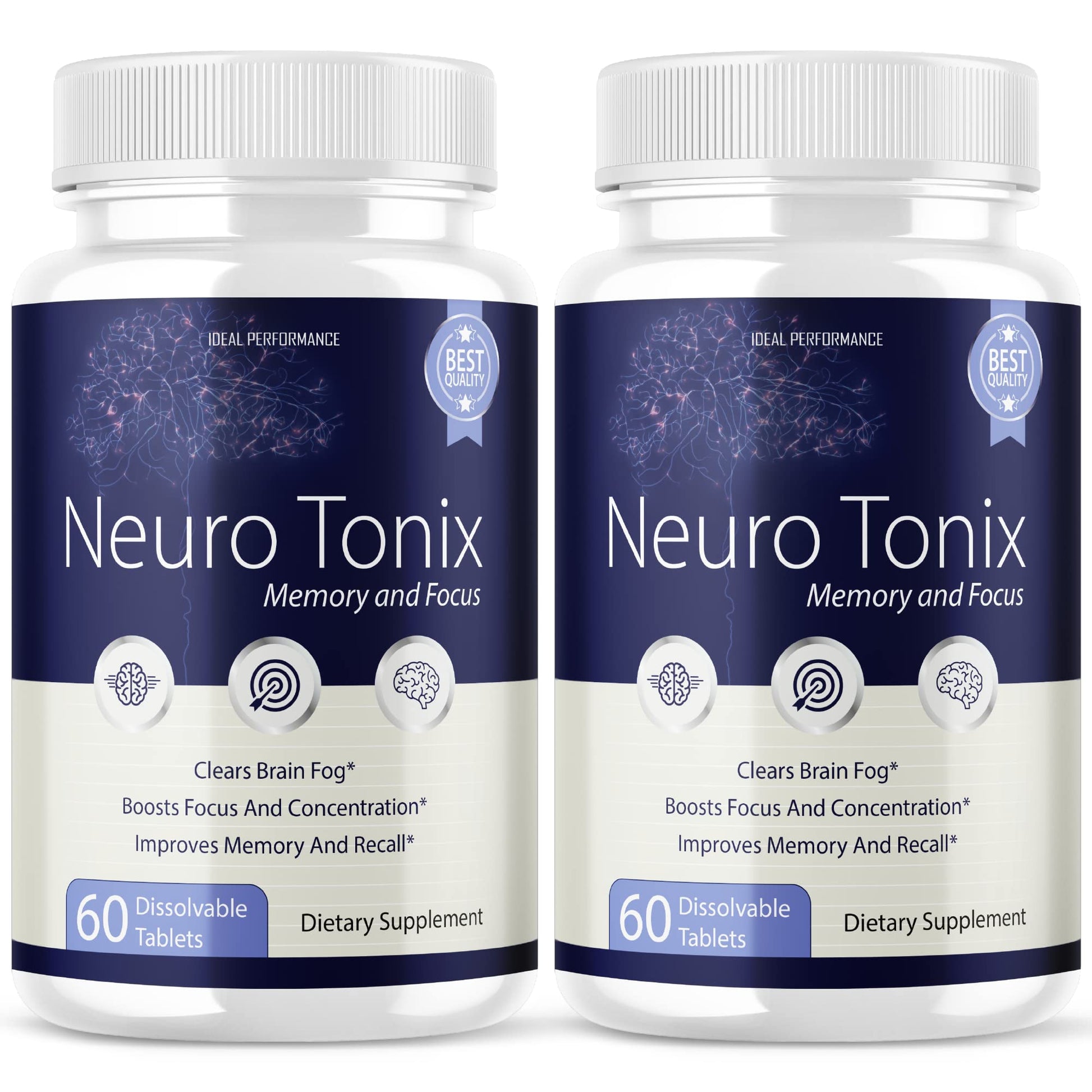 IDEAL PERFORMANCE Neurotonix Memory Supplement Capsule 120 Capsules